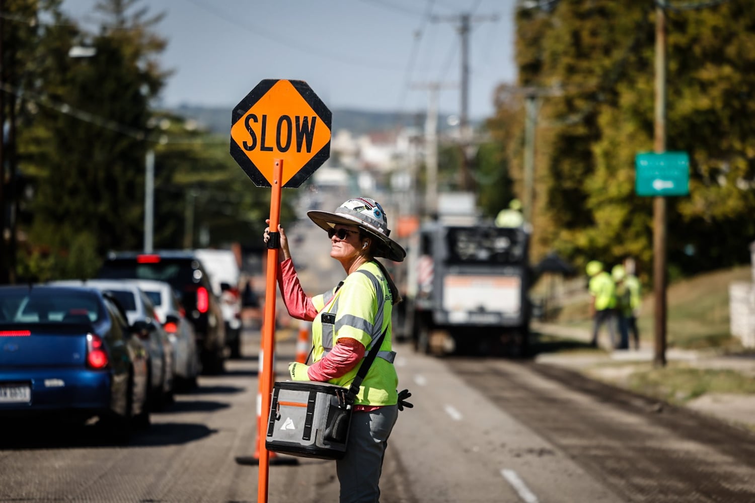 Wayne Ave. paving