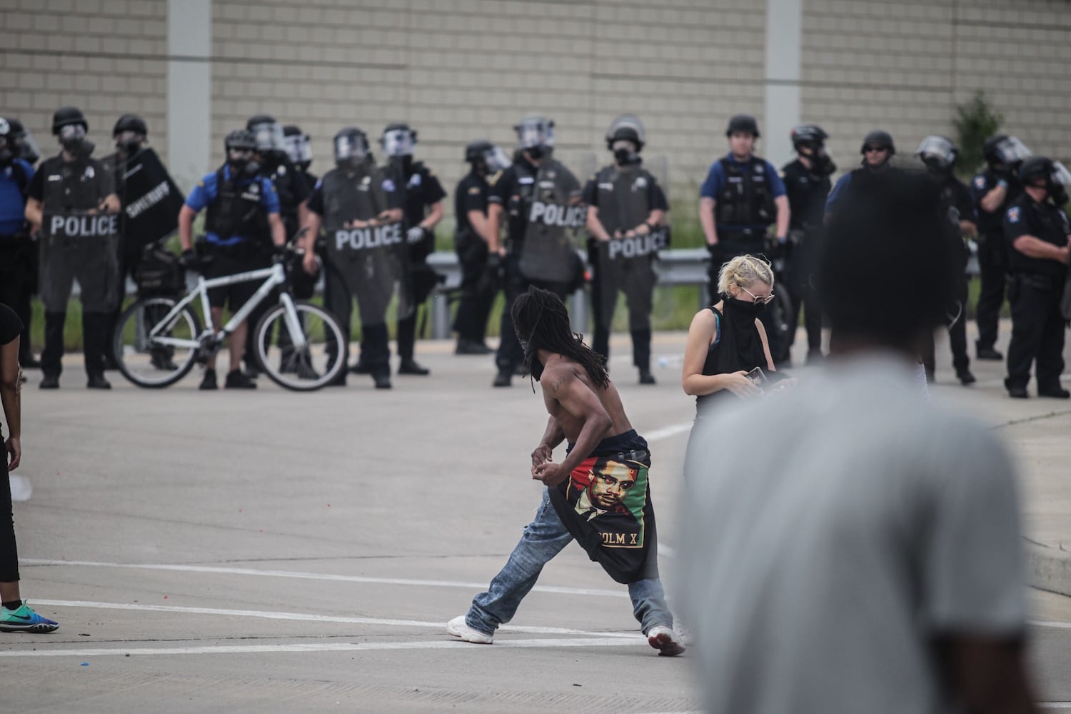 PHOTOS: Hundreds gather for protest in Dayton