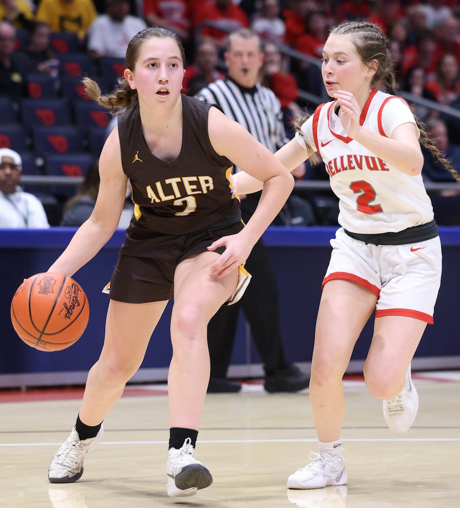 Alter vs. Bellevue Division IV girls basketball state final