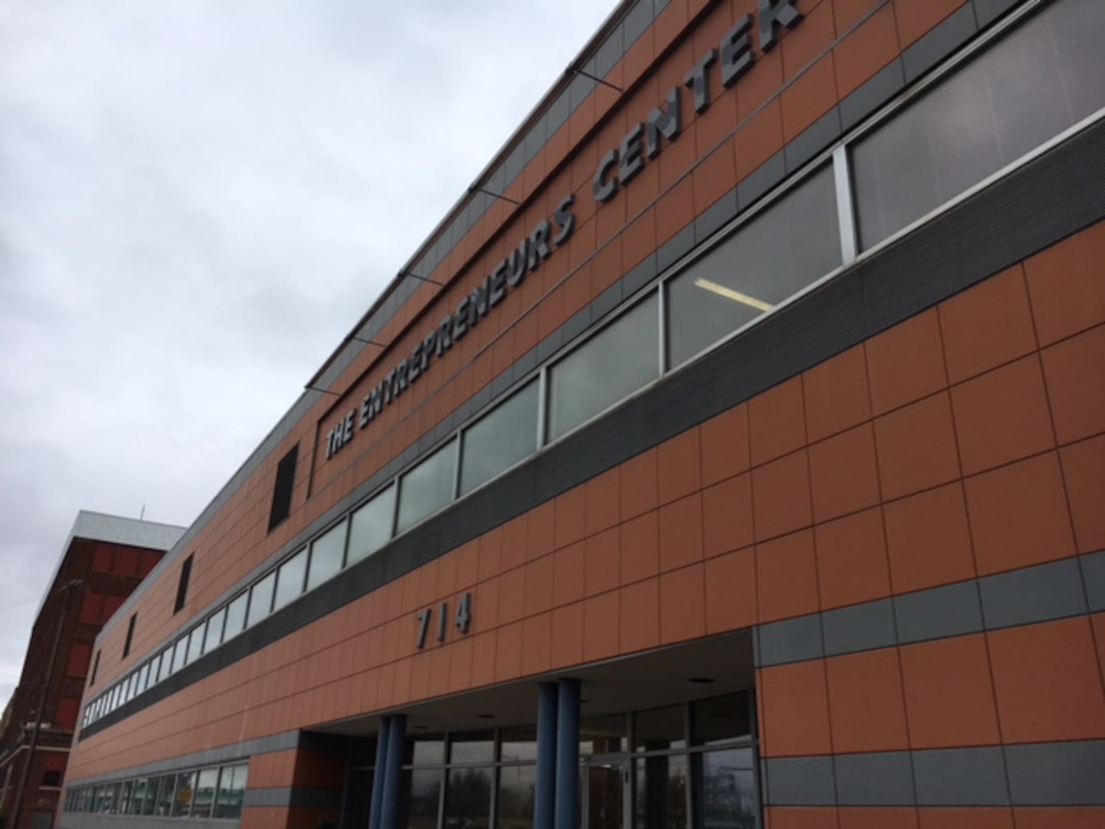 The former Entrepreneurs Center on East Monument Avenue in downtown Dayton. THOMAS GNAU/STAFF