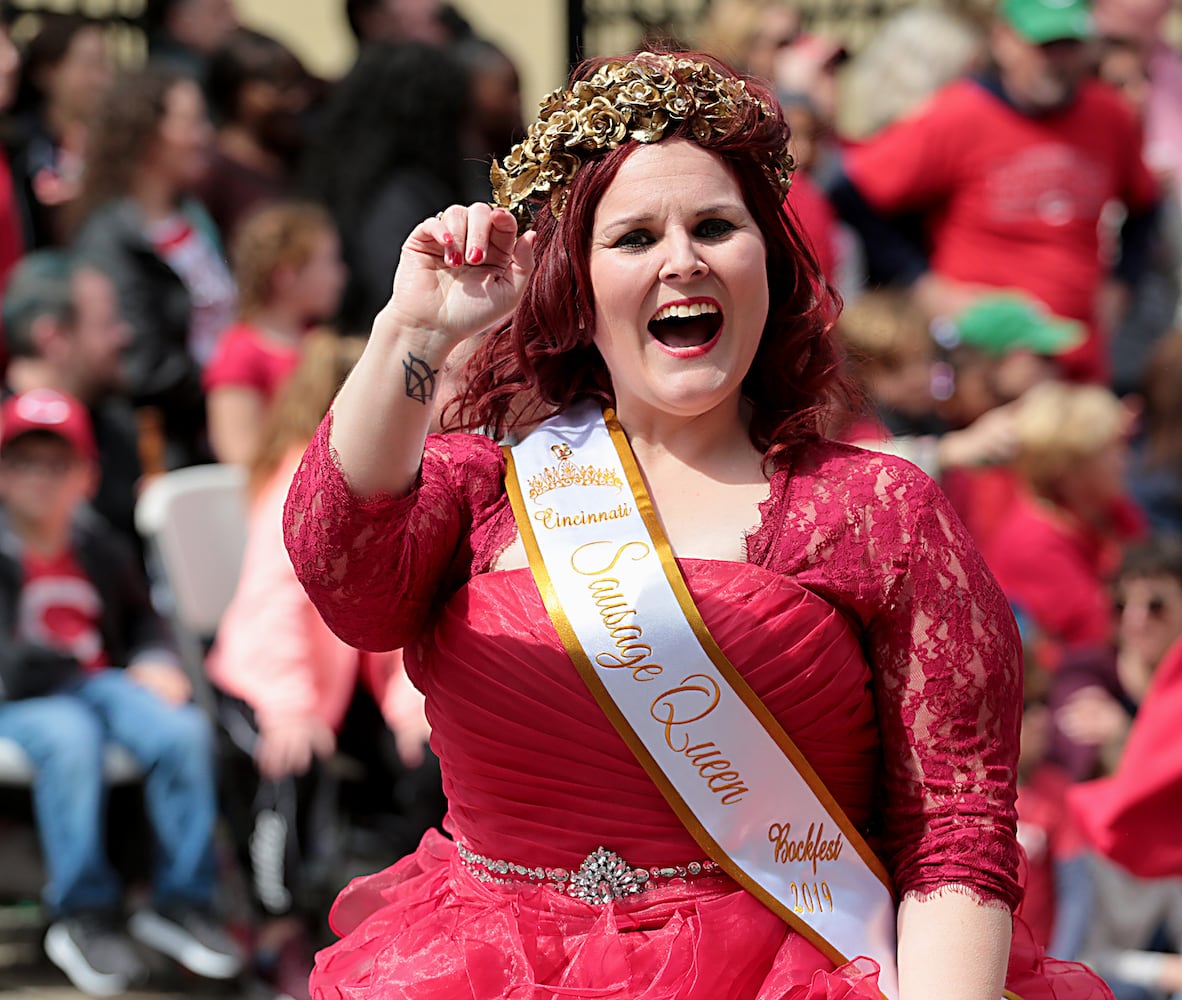 PHOTOS: Cincinnati Reds Opening Day Parade