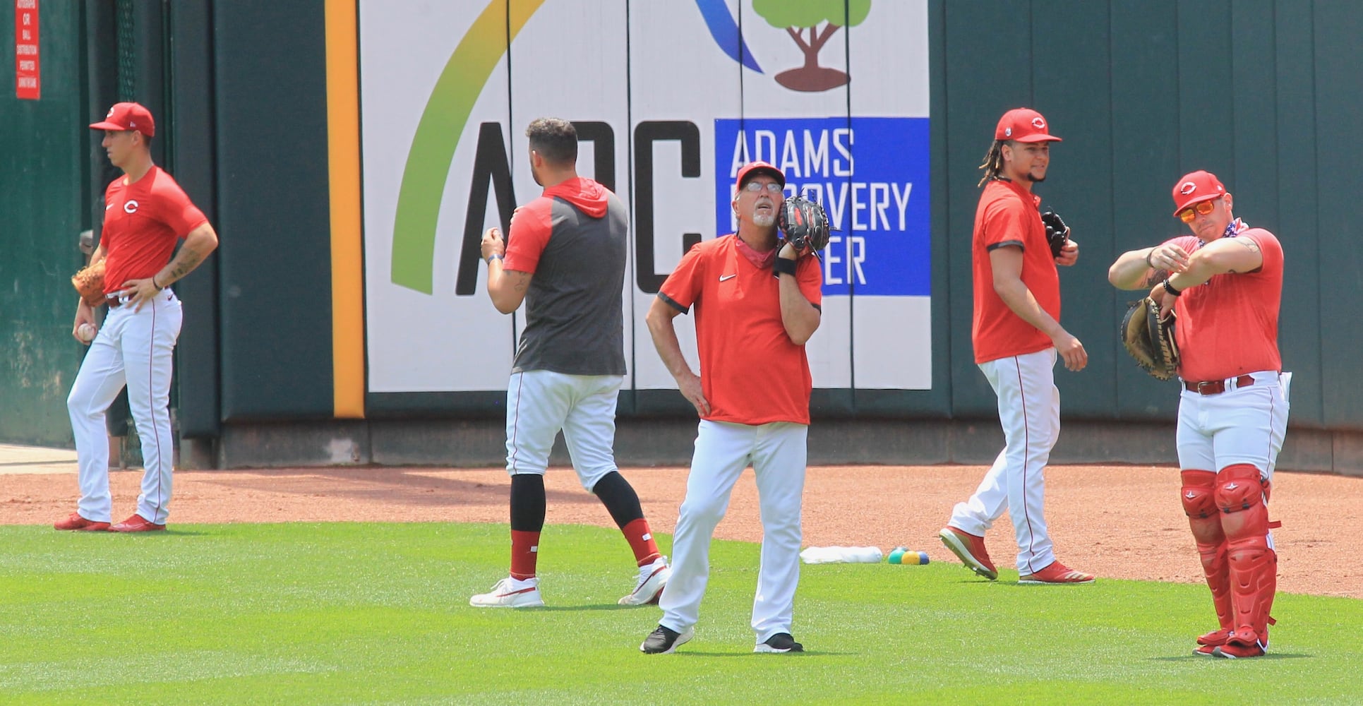 Photos: Reds start workouts at Great American Ball Park