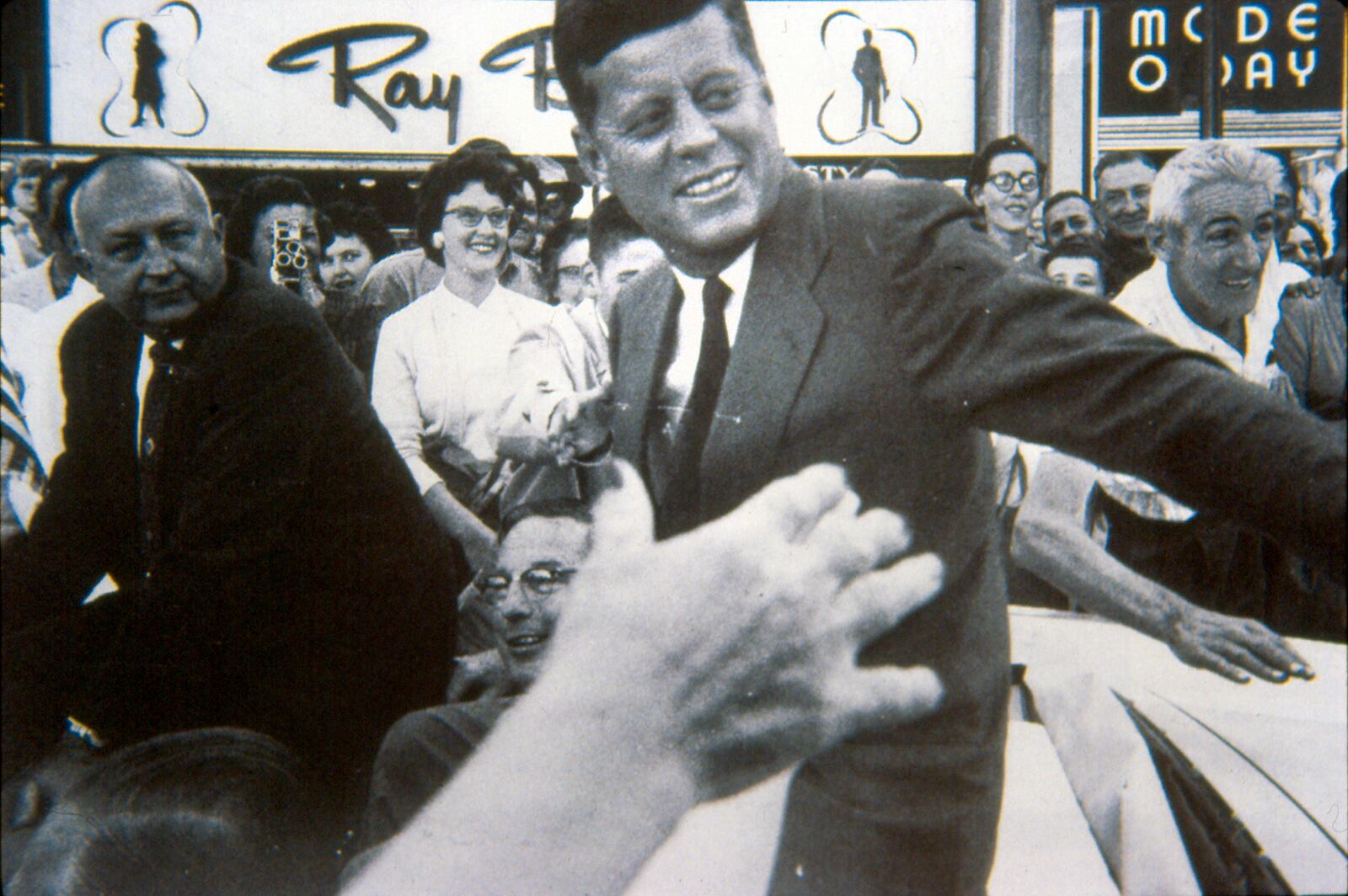 John F. Kennedy made a second tirp to Dayton as the Democratic nominee during the 1960 fall campaign. The year before he spoke to the Dayton Bar Association at the Biltmore Hotel.  DAYTON DAILY NEWS ARCHIVE