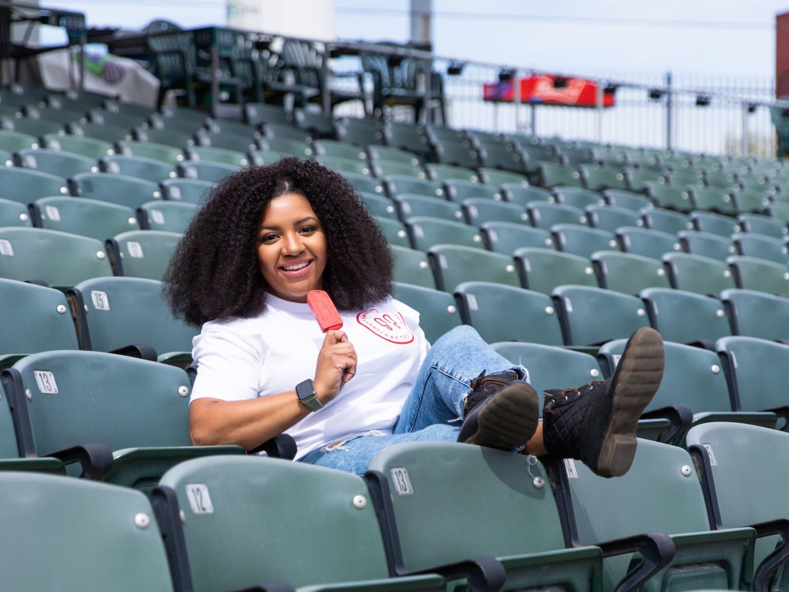 Sweet P’s Handcrafted Ice Pops has partnered with the Dayton Dragons at Day Air Ballpark to bring a new frozen treat to baseball fans (Photo Courtesy: Feed Creative).