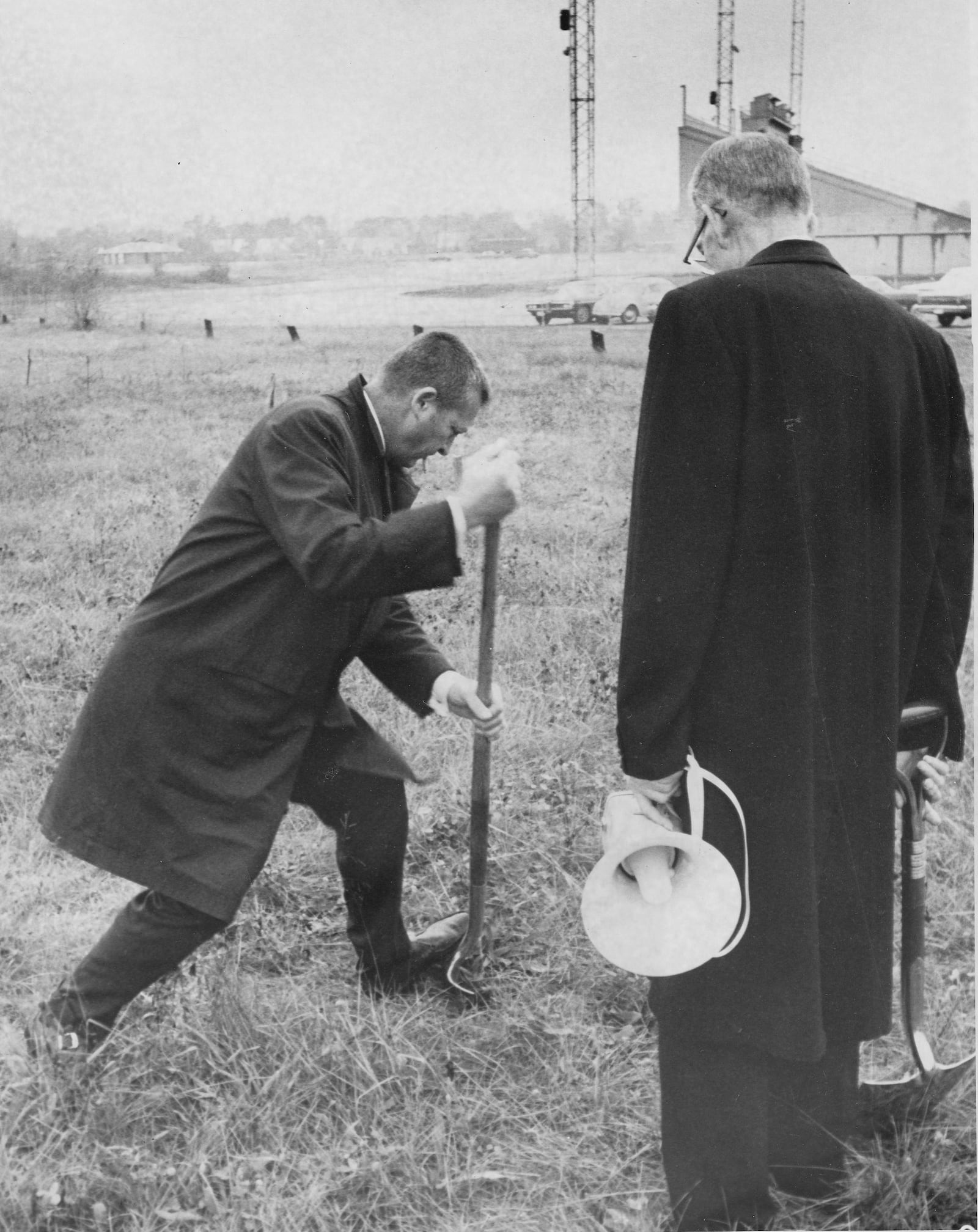 UD Arena groundbreaking November 6, 1968.