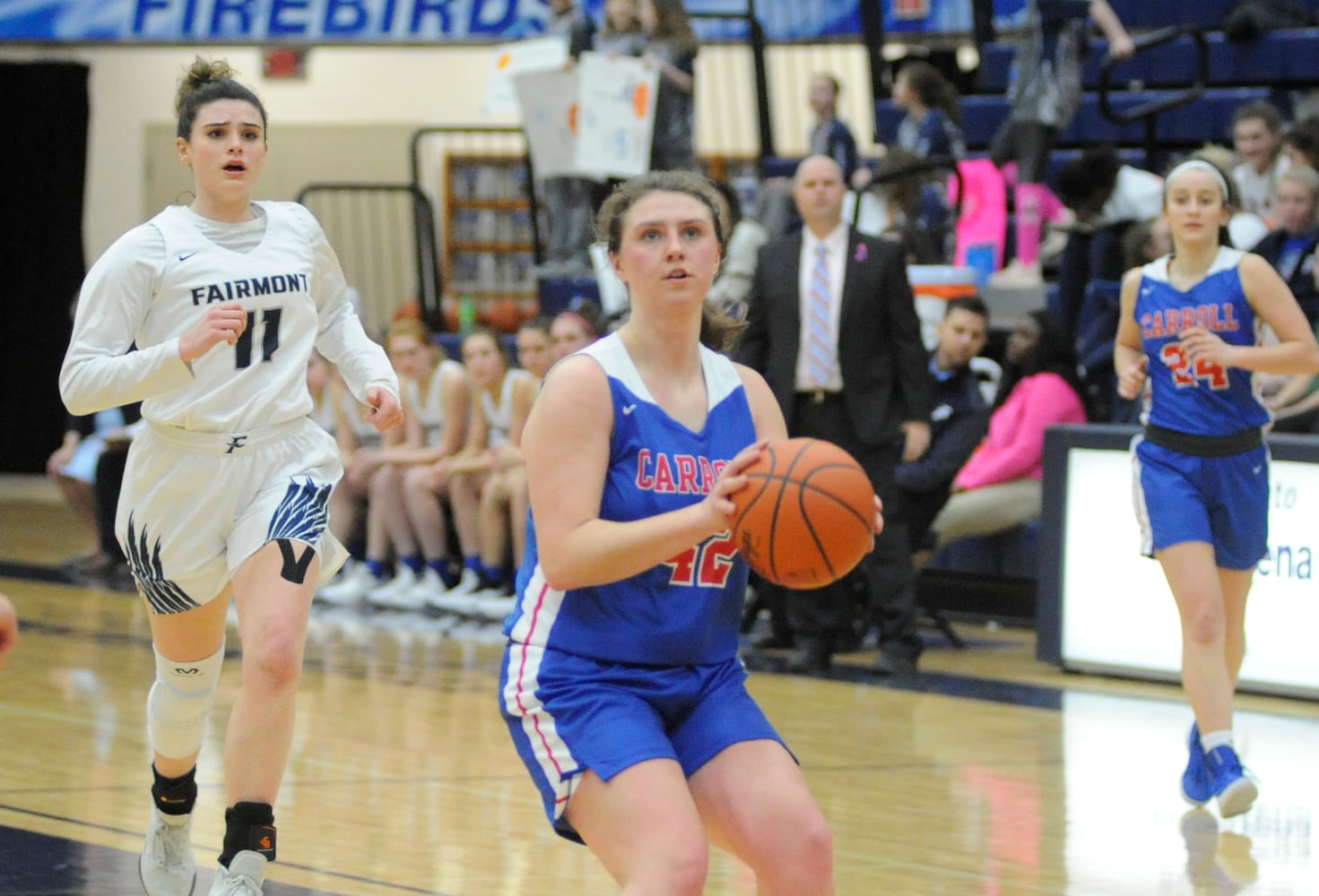 PHOTOS: Carroll at Fairmont girls basketball