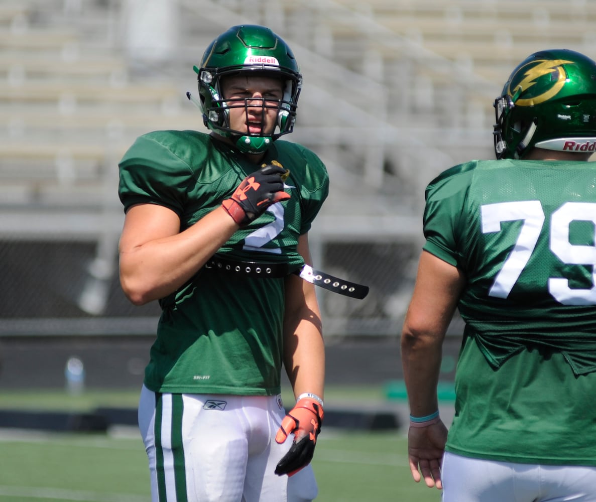 PHOTOS: Northmont Thunderbolts preseason football practice