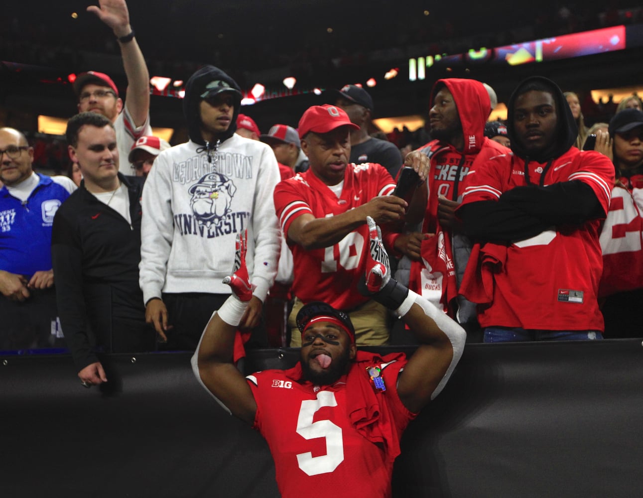 Photos: Ohio State Buckeyes celebrate Big Ten Championship