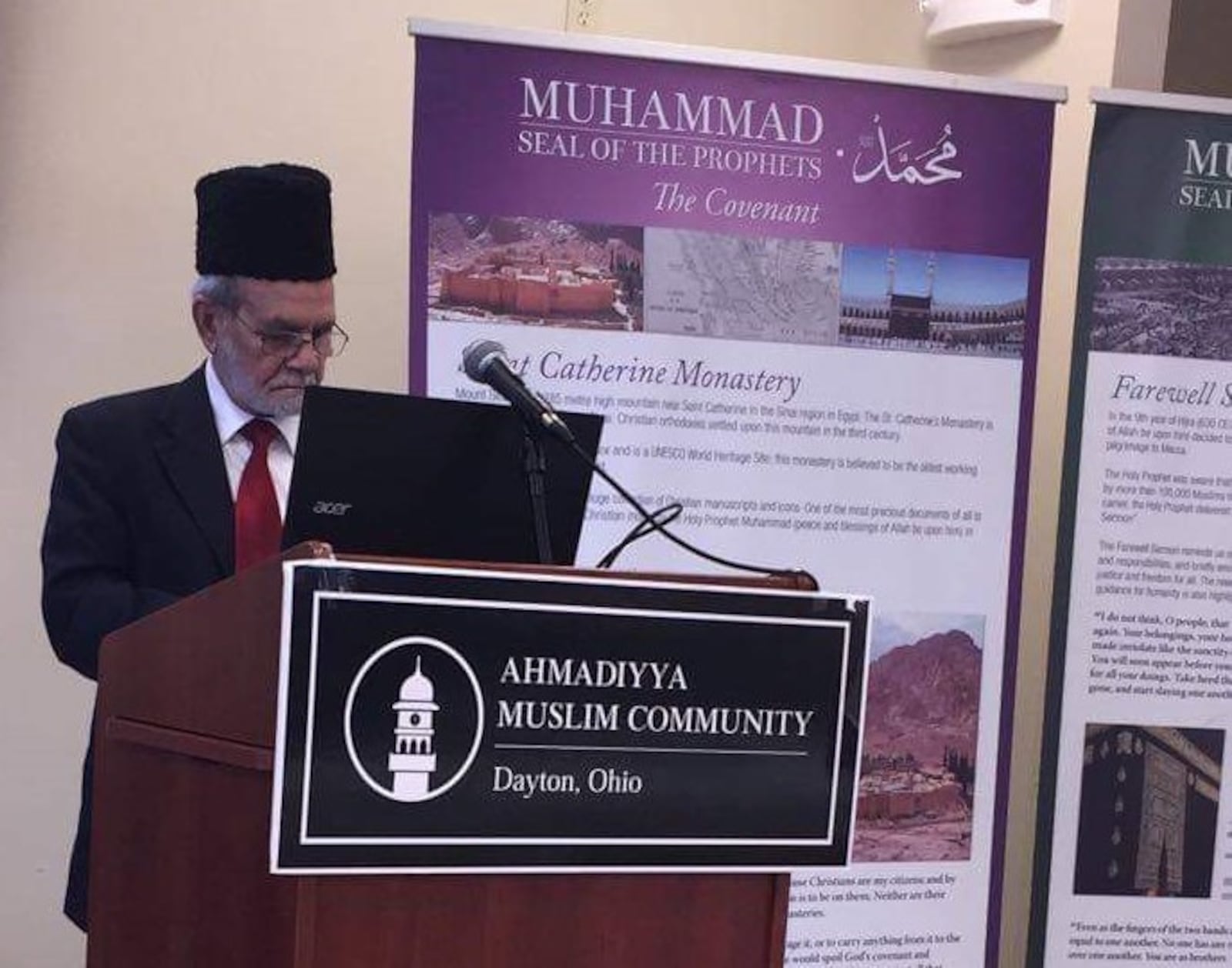 Mirza Ahmad is a member of the local Ahmadiyya Muslim Community. CONTRIBUTED