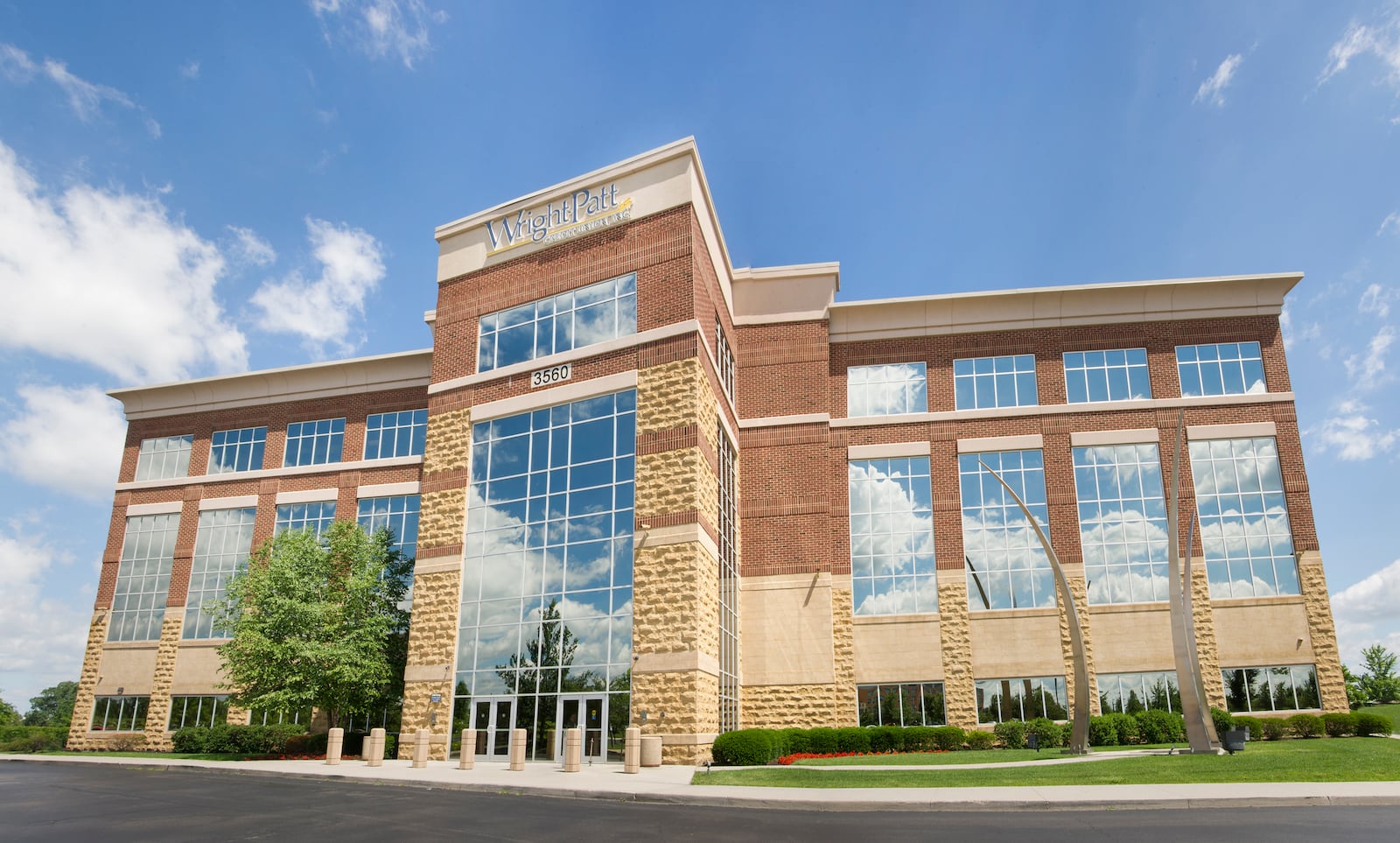 Wright Patt Credit Union's headquarters on Pentagon Boulevard in Beavercreek. Contributed.