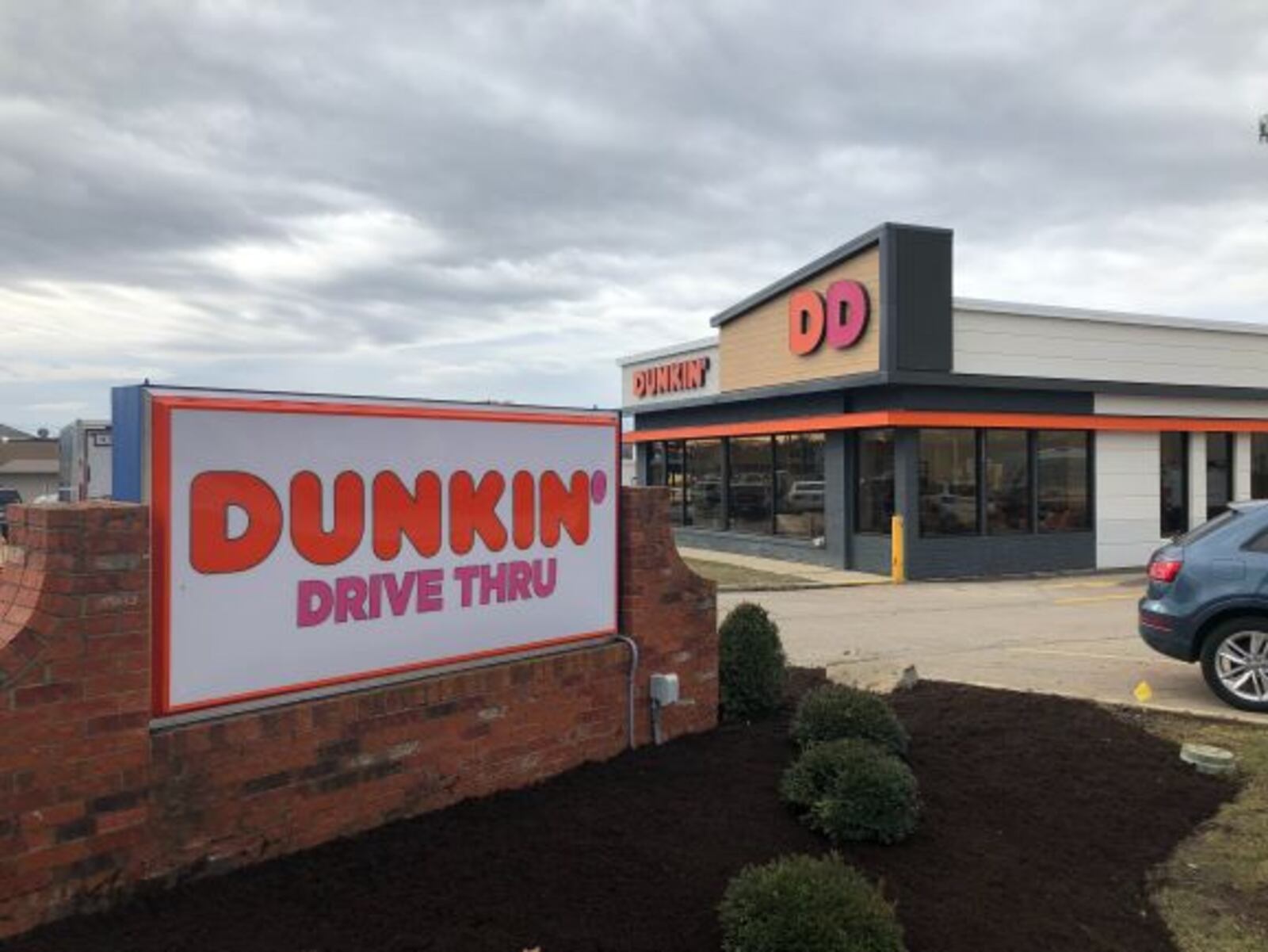 The new Dunkin' Donuts "Next-Generation" store on Far Hills Avenue north of Whipp Road will host a grand opening on Jan. 8, 2019. MARK FISHER/STAFF