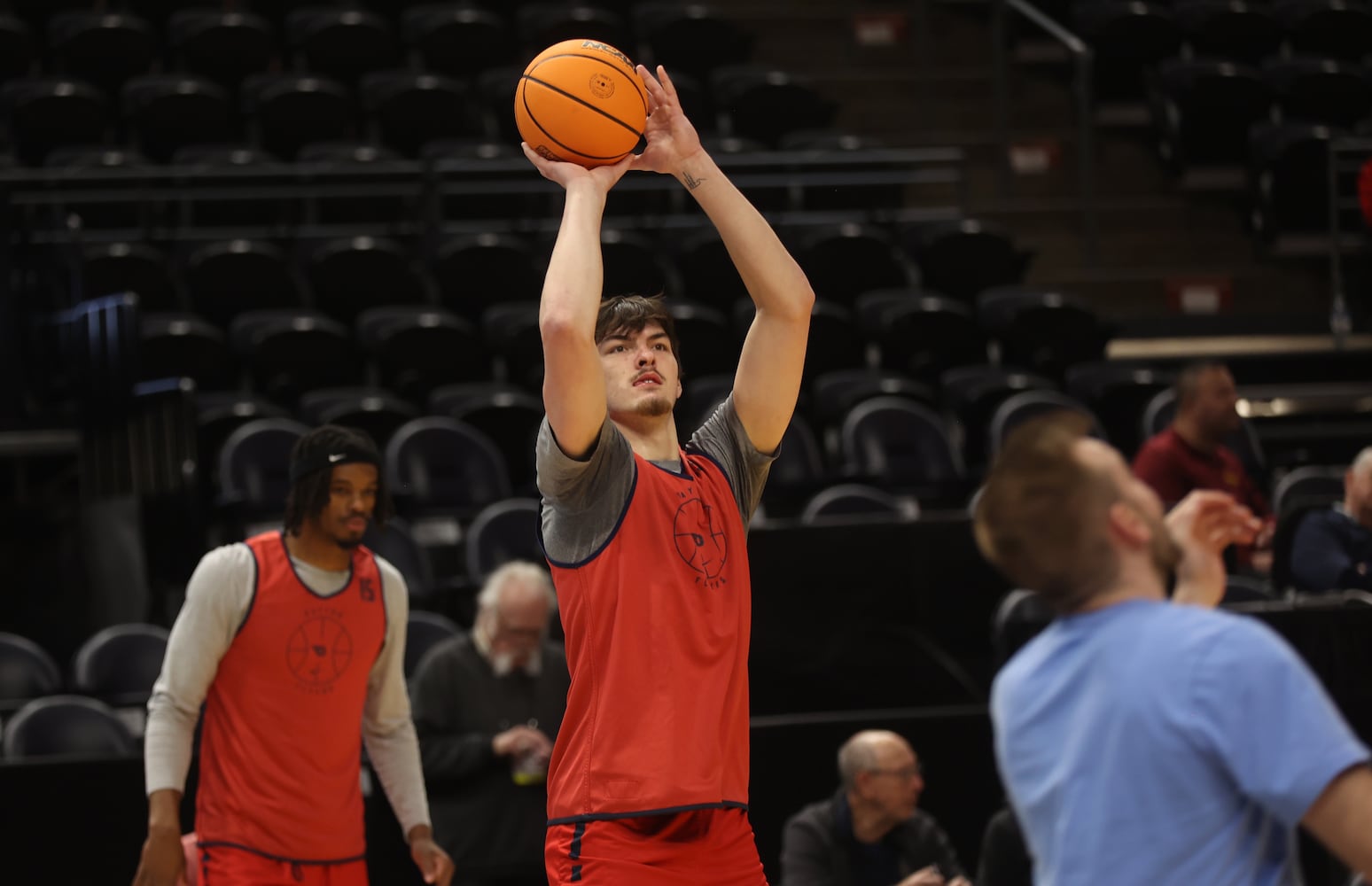 Dayton practices for NCAA tournament