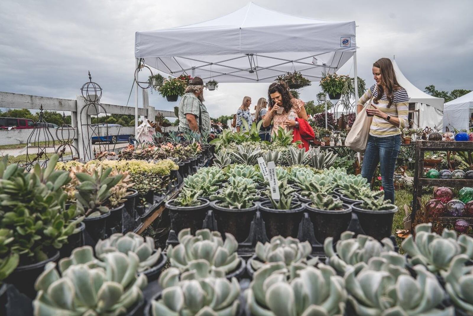 Charm at the Farm is an open-air vintage market located on a 56-acre former horse farm in Lebanon. Over 115 local and regional artisans and shops will participate Aug. 19-21.