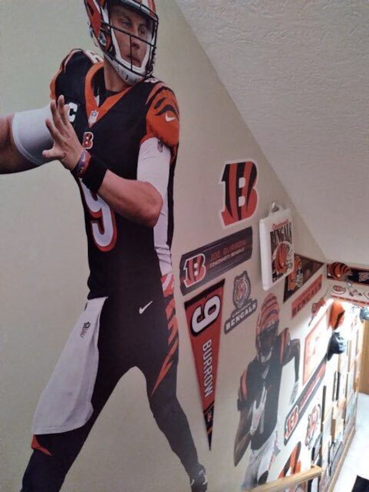 Die-hard fans show us their "Bengals Cave"