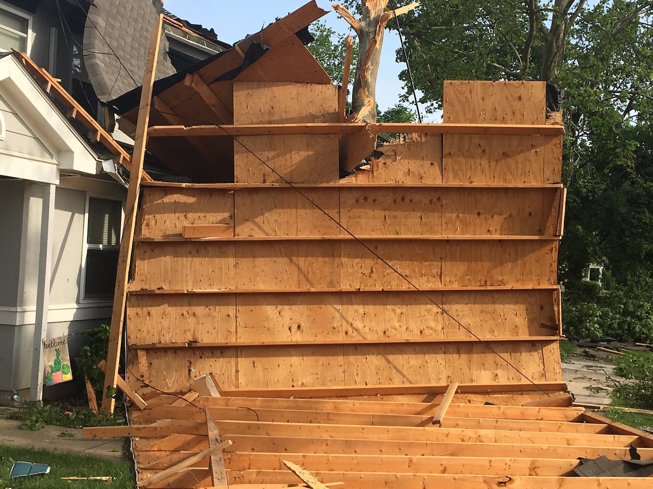 PHOTOS: Riverside storm damage