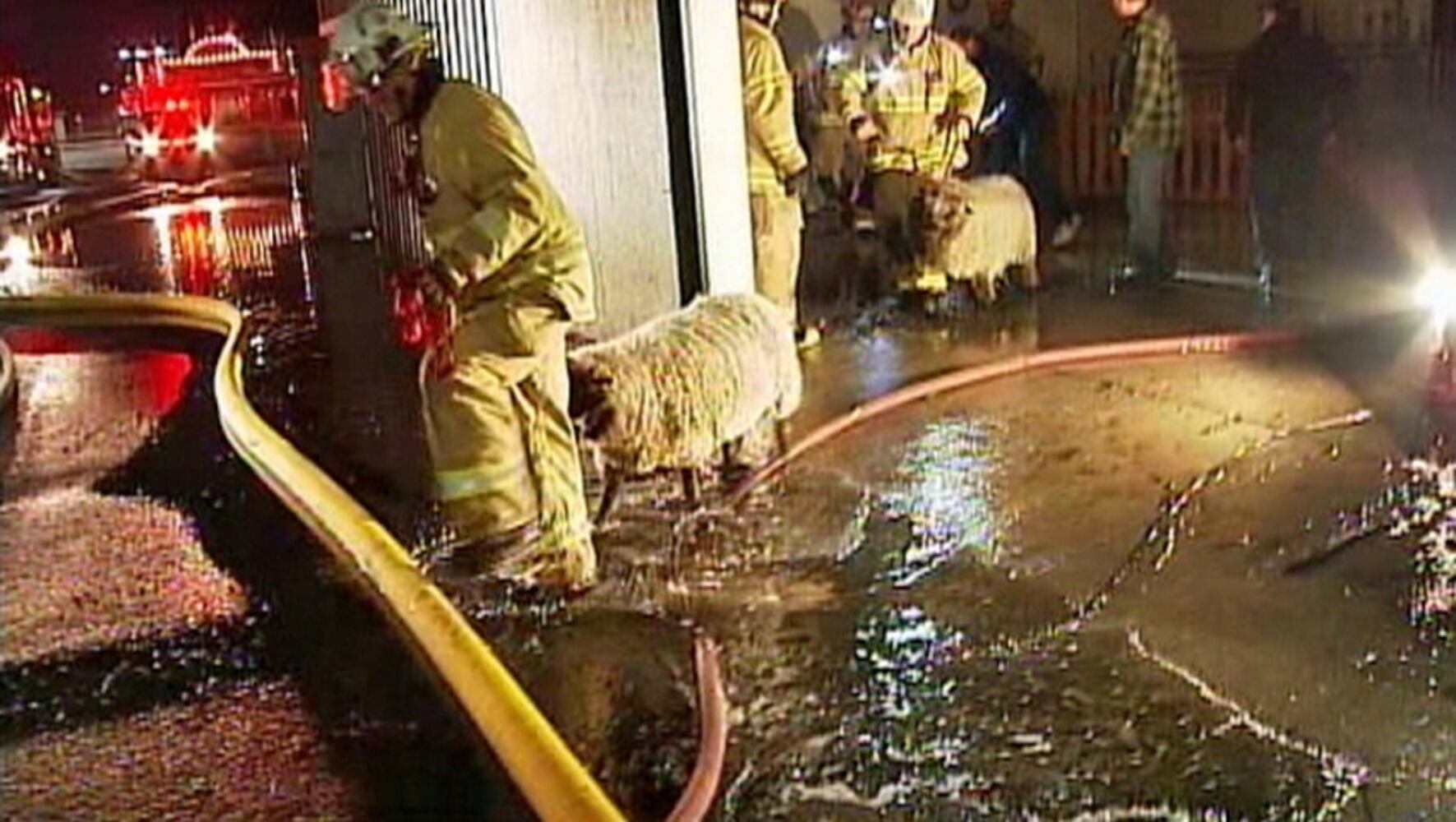 Fire at Washington State Fair Evergreen Hall