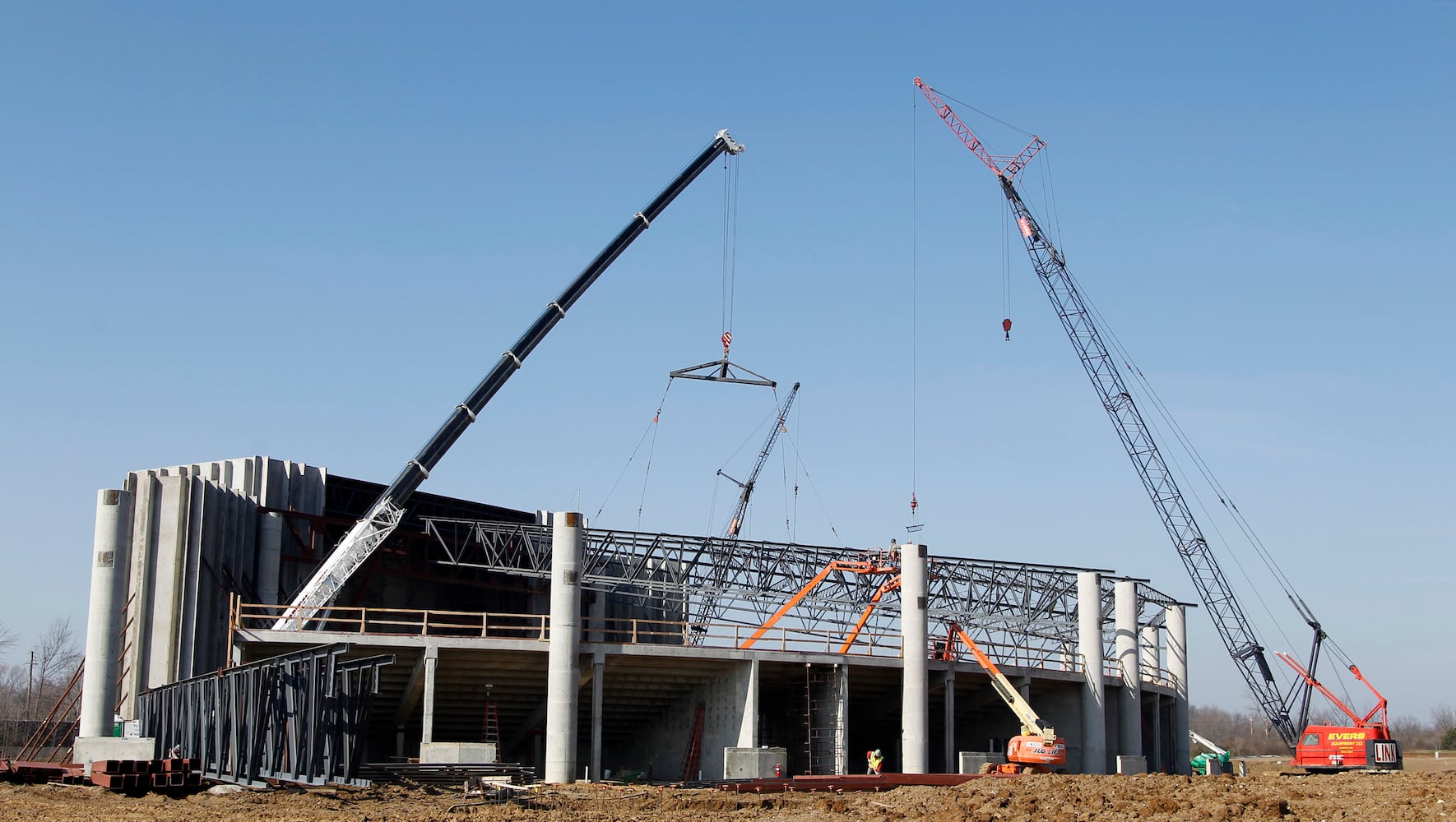 Huber Heights Music Center Construction