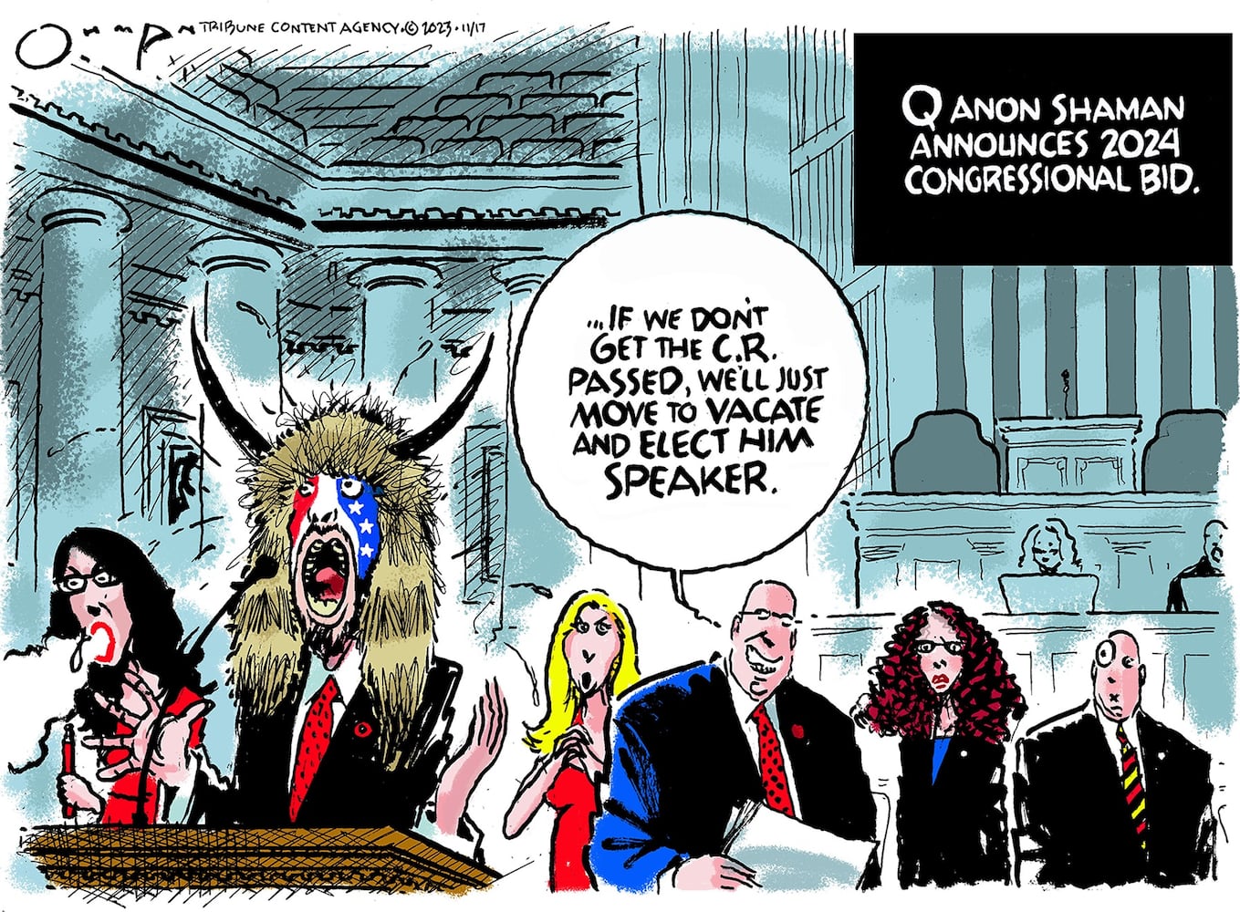 CARTOONS: Jack Ohman, Nov. 18, 2023