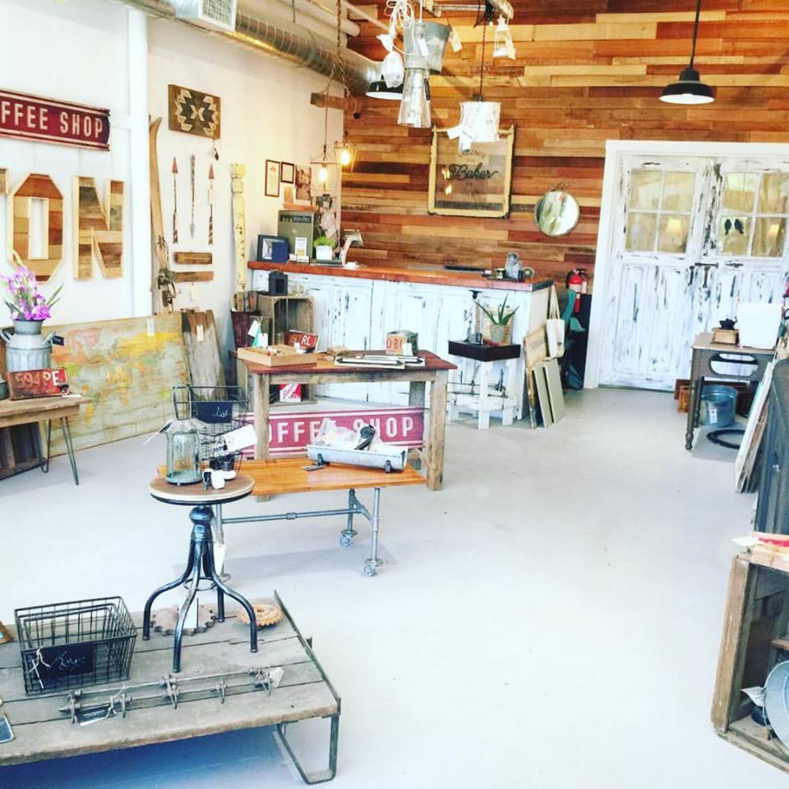 Baker Salvage Company offers truly unique home decor items and handmade furniture made from reclaimed wood from all over the Dayton area and beyond. CONTRIBUTED