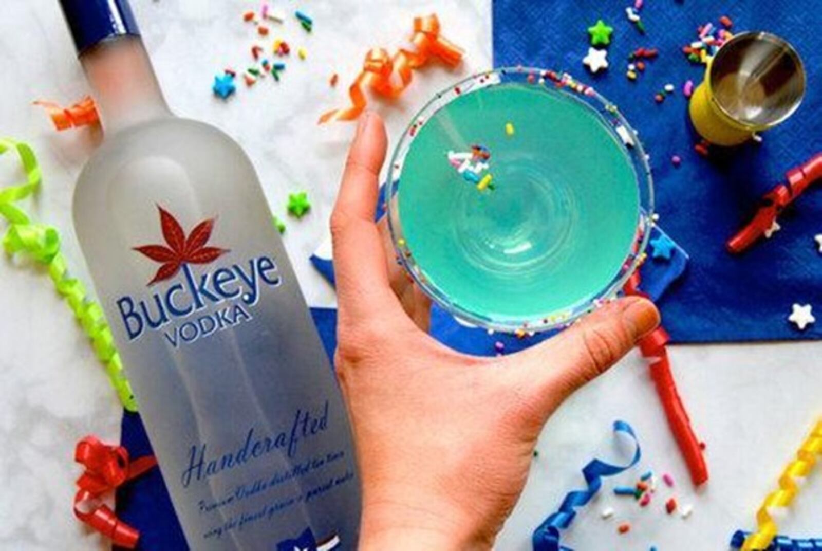 Pictured is The Sparkletini by Buckeye Vodka. CONTRIBUTED 