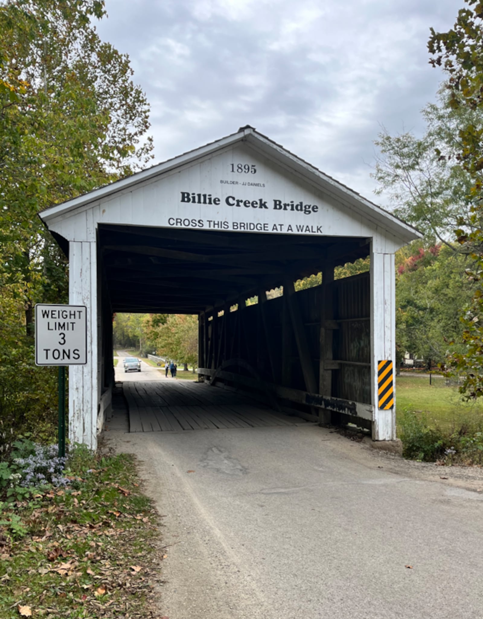 Indiana’s largest festival, the Parke County Covered Bridge Festival, is in full swing through Sunday, Oct. 22 with arts and crafts, food, fall foliage and 31 historic covered bridges to check out. NATALIE JONES/STAFF