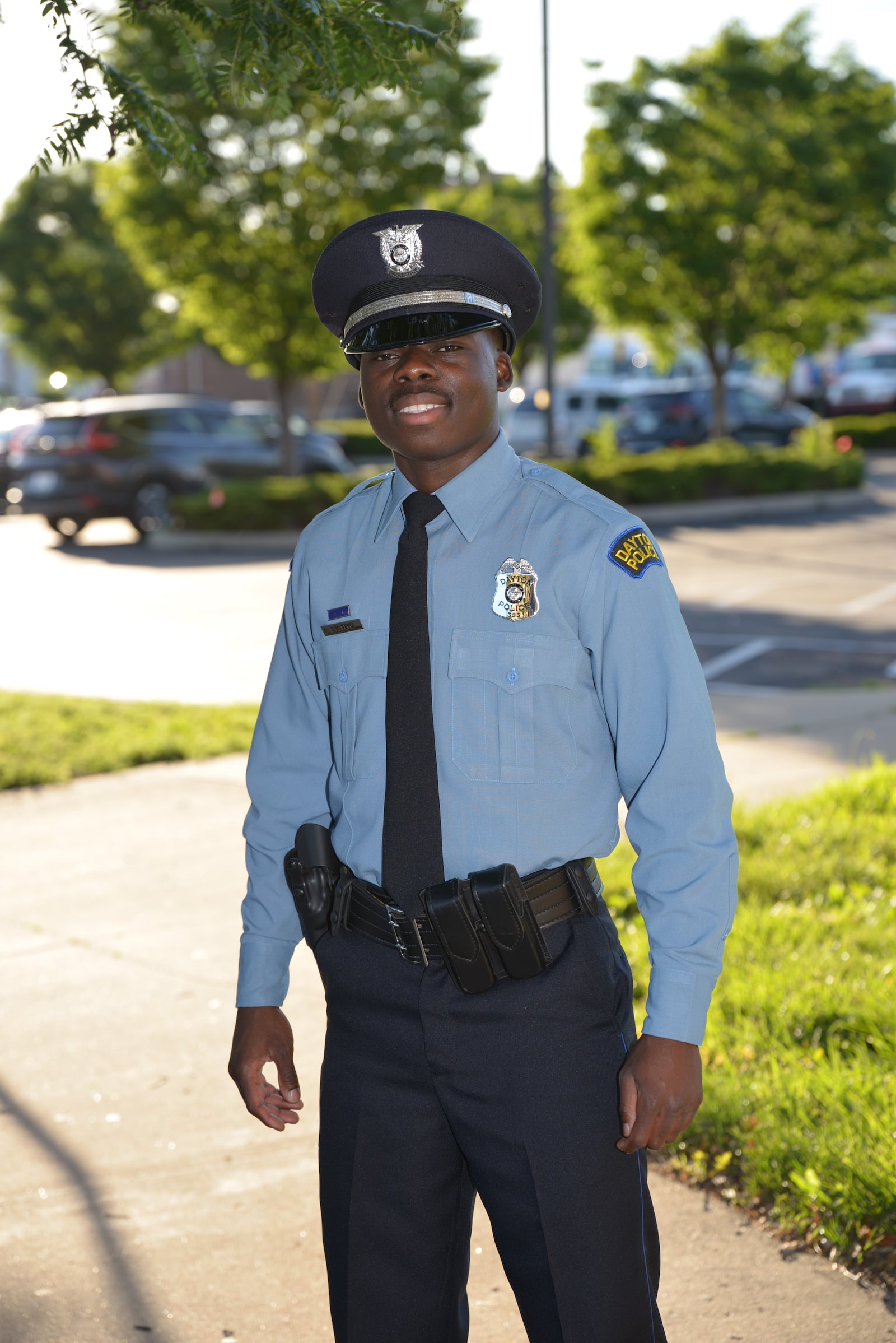 Newly graduated Dayton Police officer Bibebibyo “Bibe” Seko. Gary Laughlin PHOTO