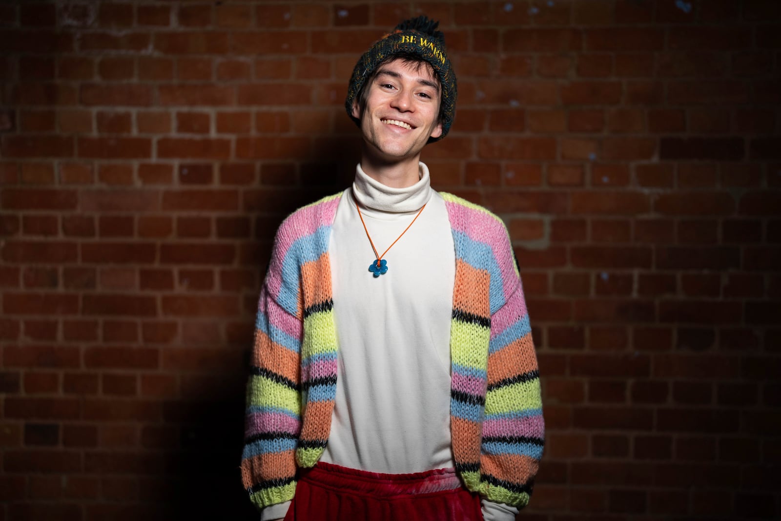 Jacob Collier poses for a portrait on Thursday, Dec. 12, 2024, in London. (Photo by Scott A Garfitt/Invision/AP)