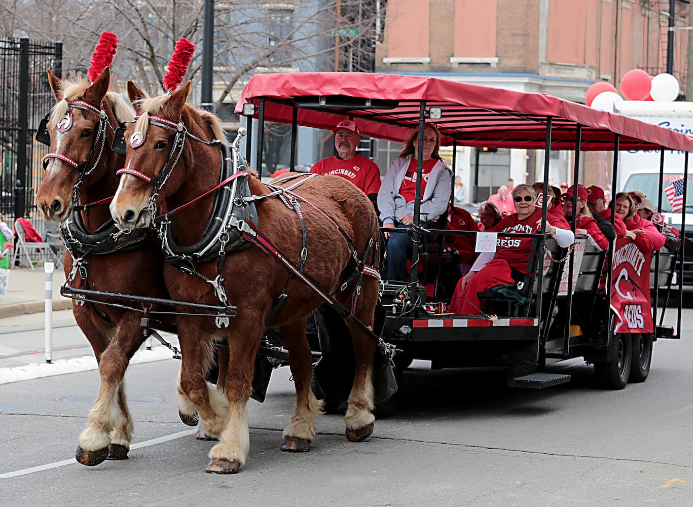 PHOTOS: Cincinnati Reds Opening Day Parade