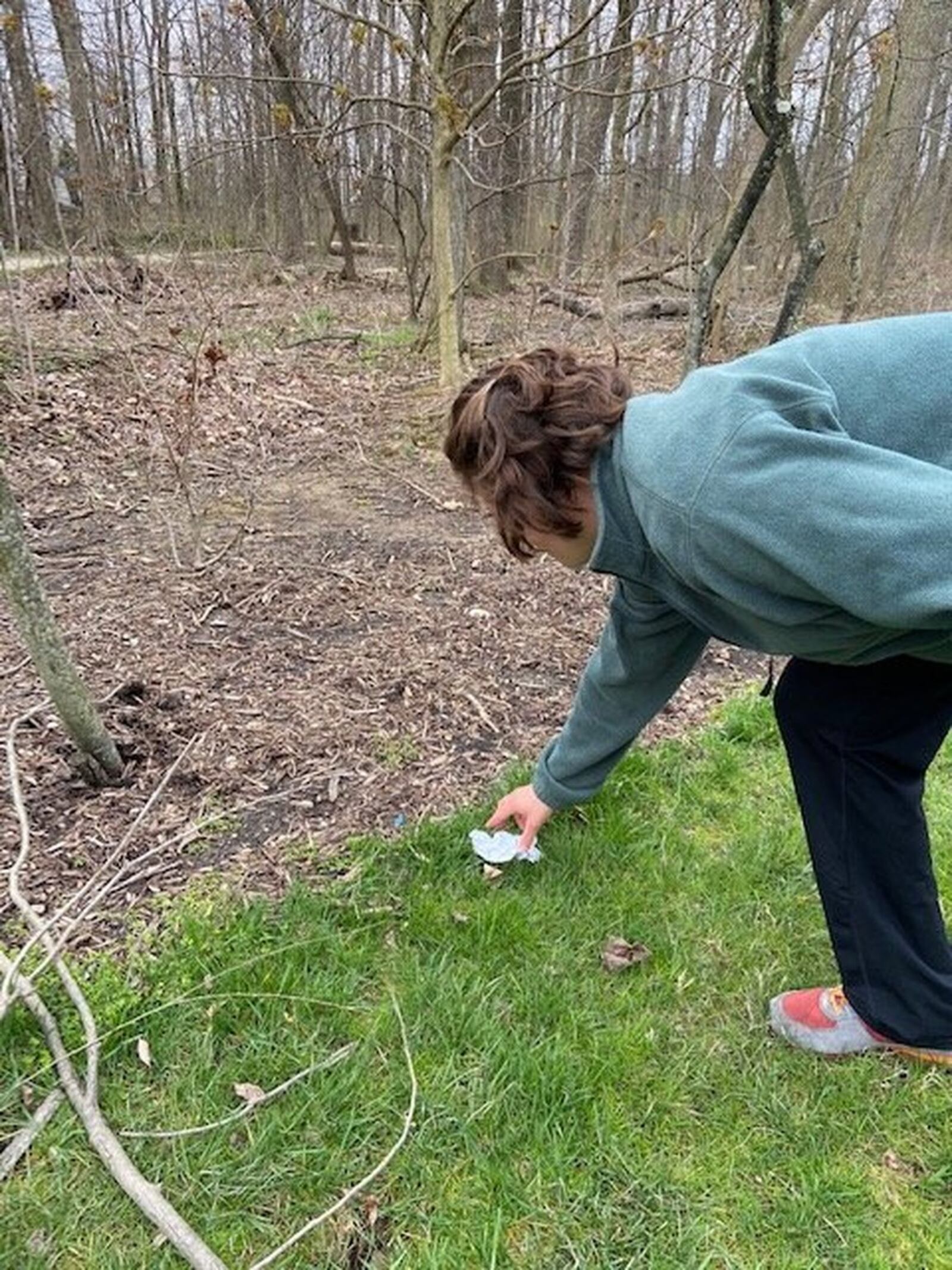 “I am hearing stories about much more litter in our parks now since the stay-at-home order was put in place,” said Andy Niekamp of the Dayton Hikers. CONTRIBUTED/ANGIE SHELDON