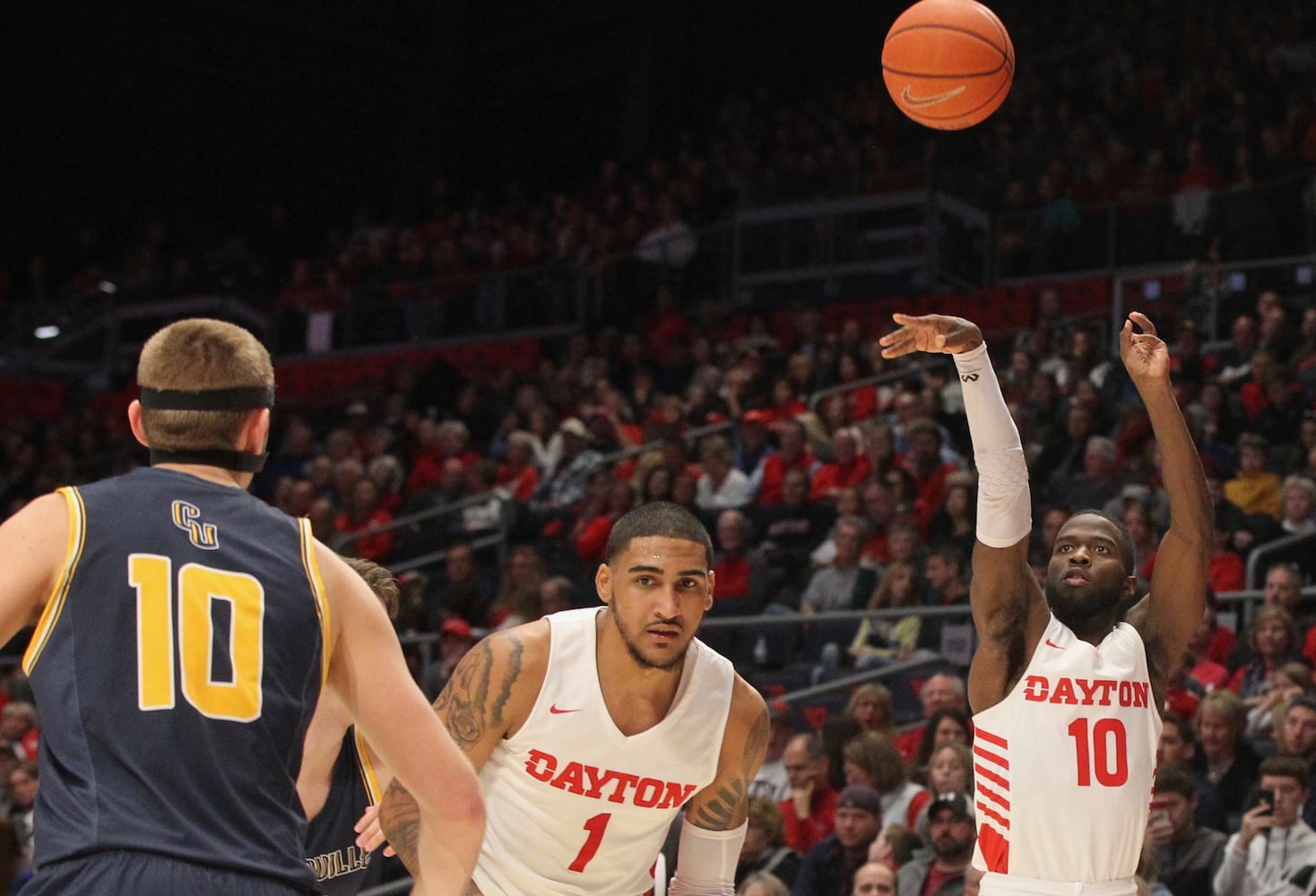 Photos: Dayton Flyers vs. Cedarville in exhibition game