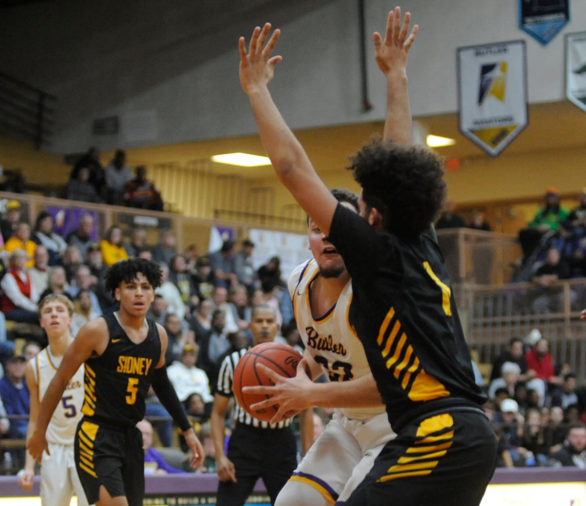 PHOTOS: Sidney at Butler, boys basketball