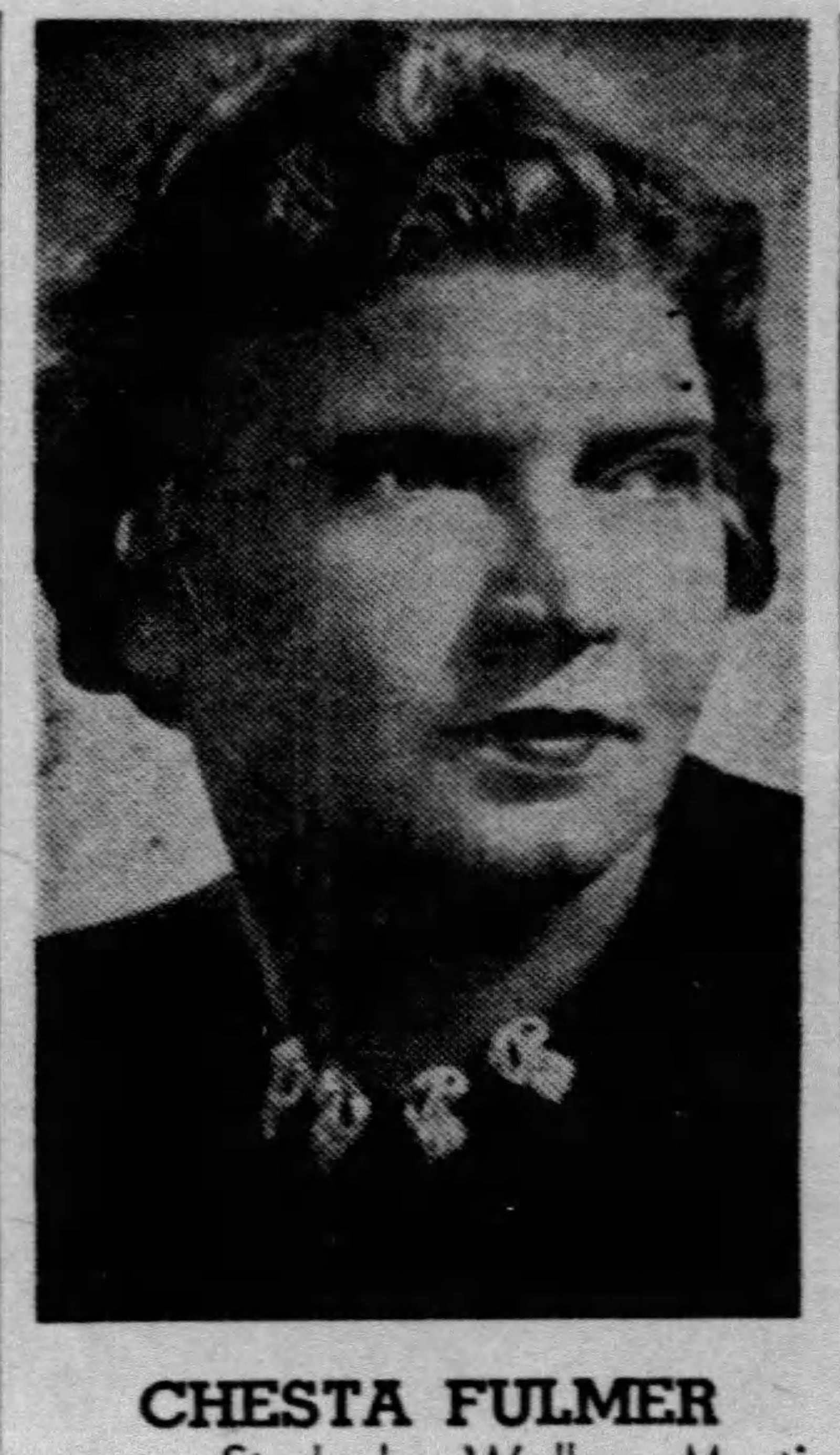 Chesta Fulmer's "We Together" column in The Dayton Herald and the Journal-Herald was one of the most widely-read pieces in the newspaper during era starting in the late 1930s.