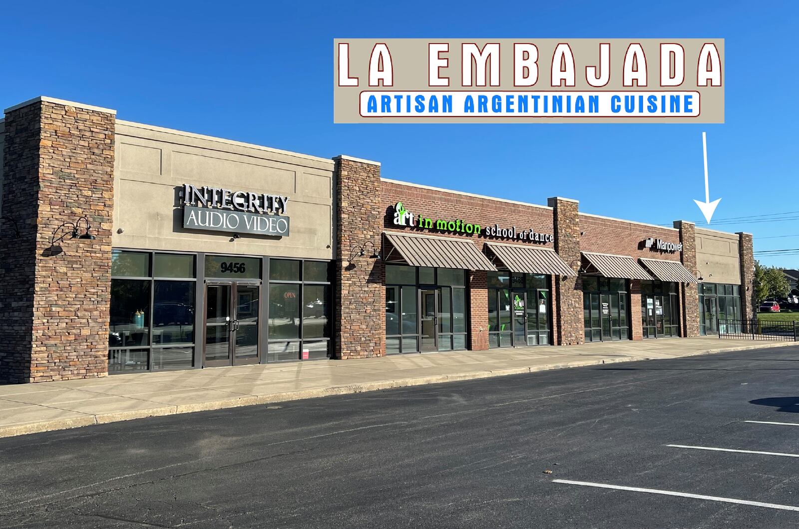 La Embajada Argentinean Cuisine is located at 9486 Springboro Pike. CONTRIBUTED