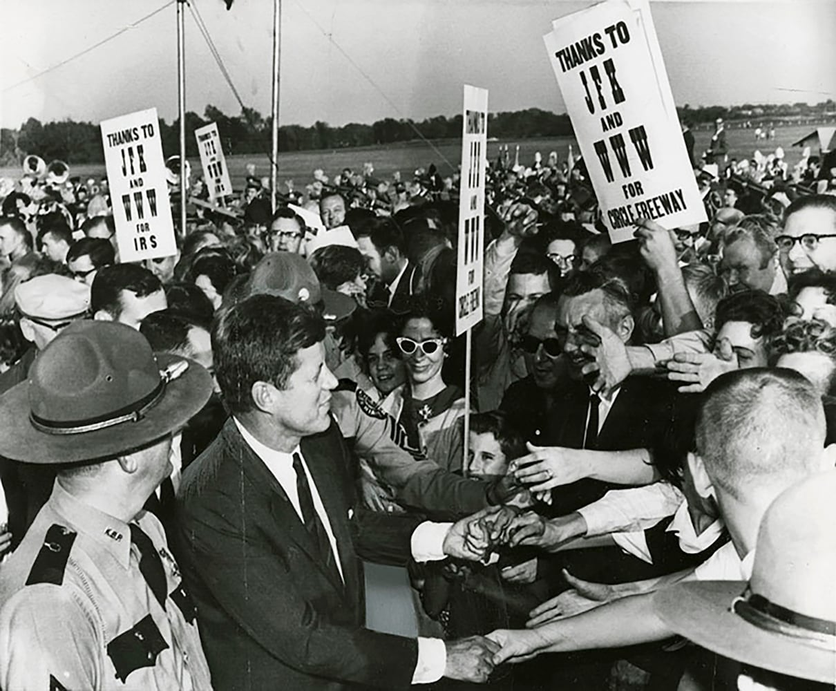 John F. Kennedy in the Miami Valley