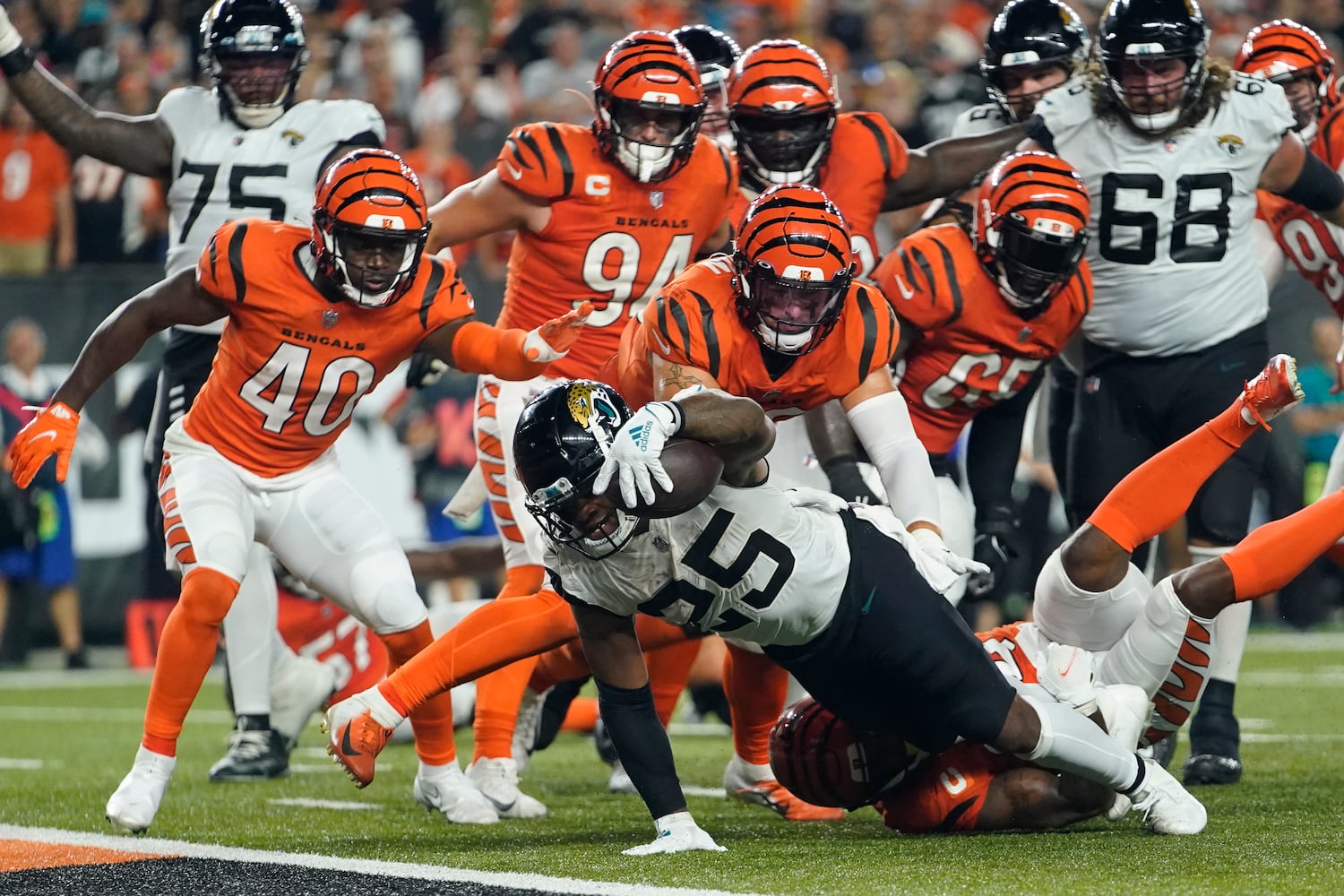 APTOPIX Jaguars Bengals Football