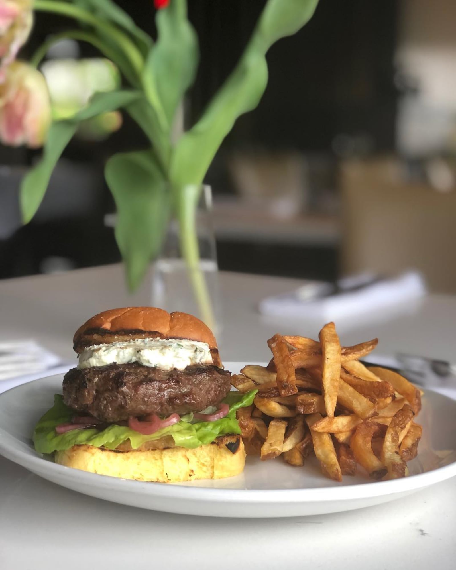 Coco's recently launched a new version of its popular Bistro Burger! This version has Creamy Boursin, pickled red onion, house mustard, butter lettuce on a Brioche bun. Source: Facebook