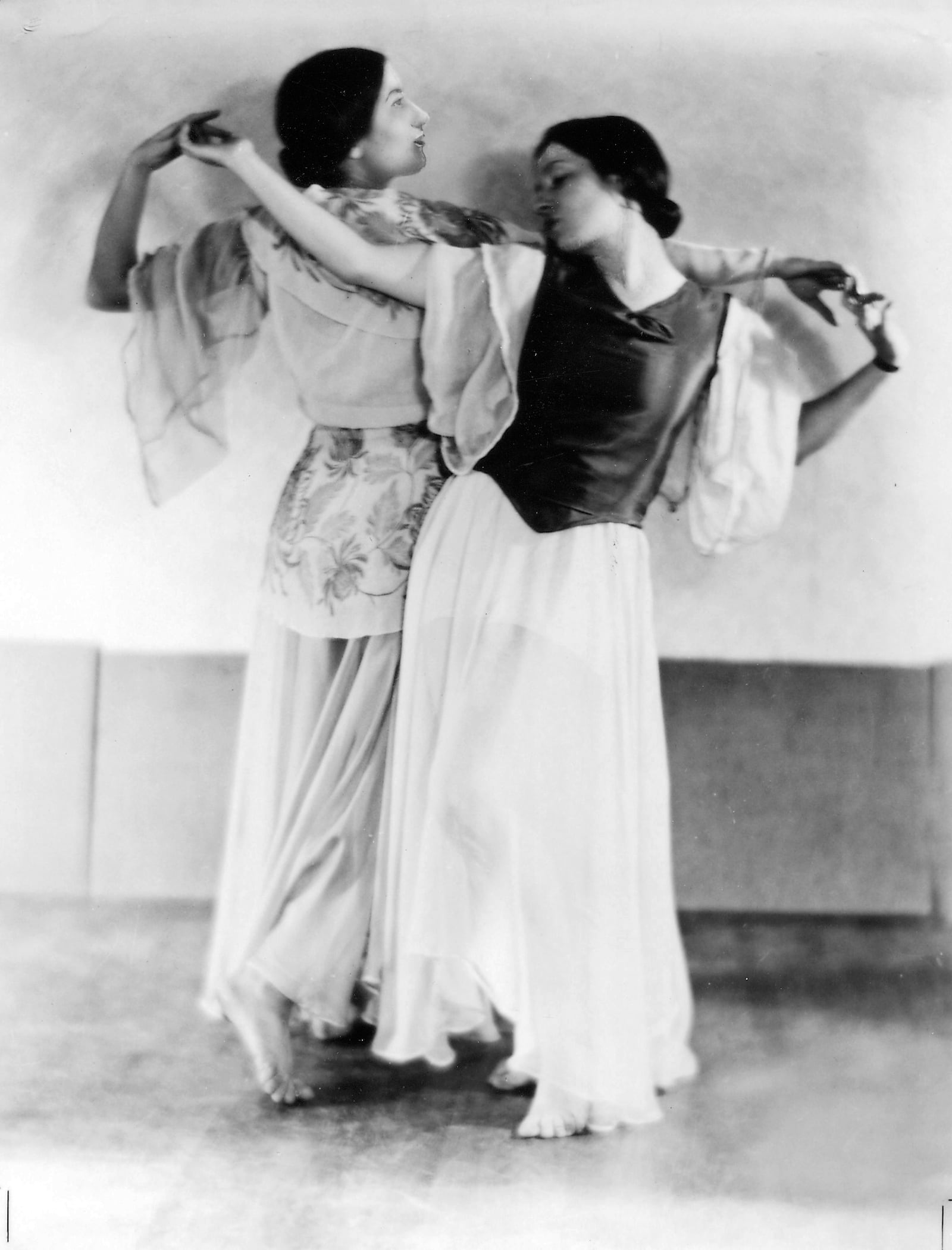 Josephine and Hermene Schwarz, founders of the Dayton Ballet, in an undated photograph. The sisters began teaching students in their Dayton home.  DAYTON DALY NEWS ARCHIVE