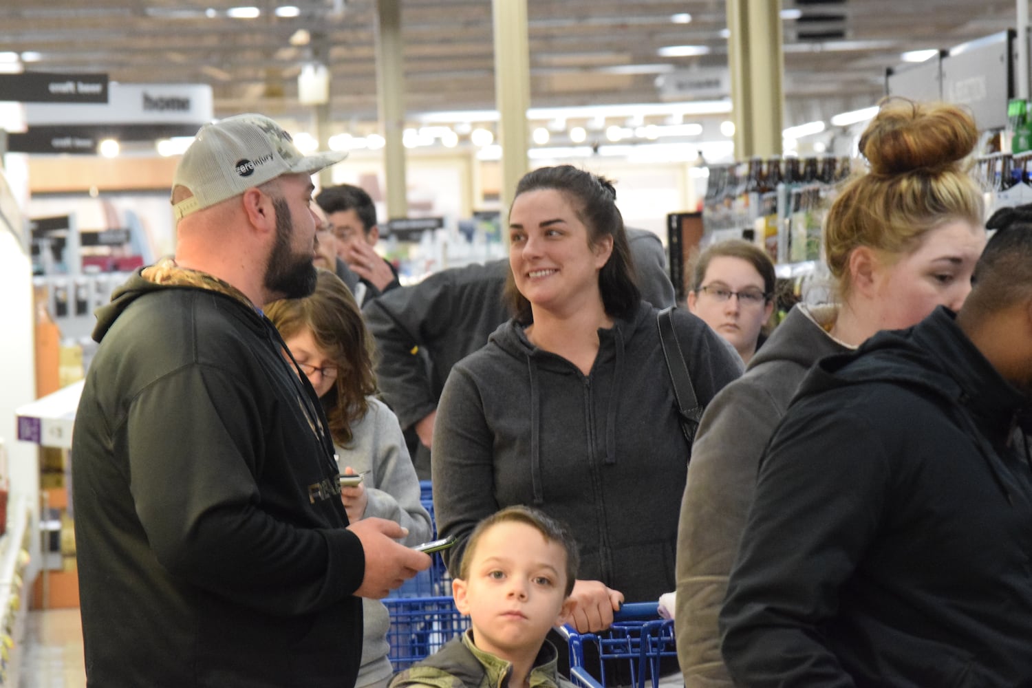 PHOTOS: Here's what local Meijer stores looked like Thanksgiving morning