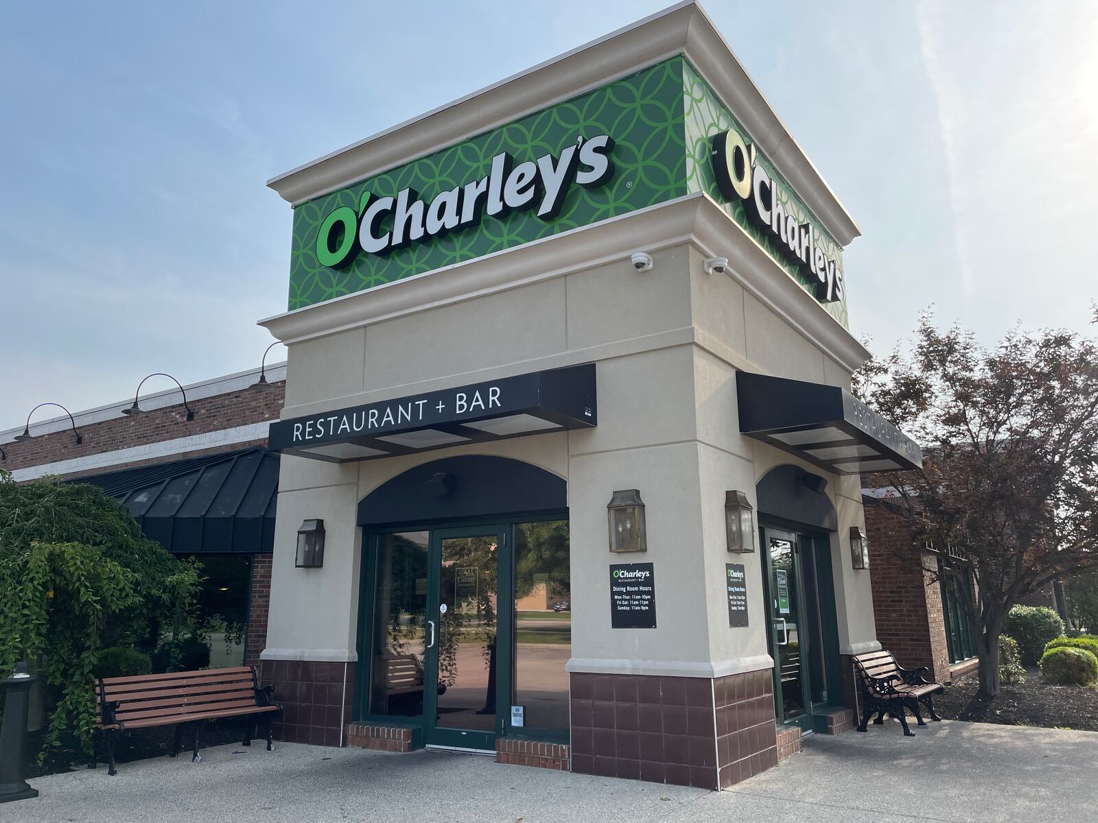 The O’Charley’s restaurant at 7030 Miller Lane in Dayton is permanently closed, according to a sign posted on the door. NATALIE JONES/STAFF