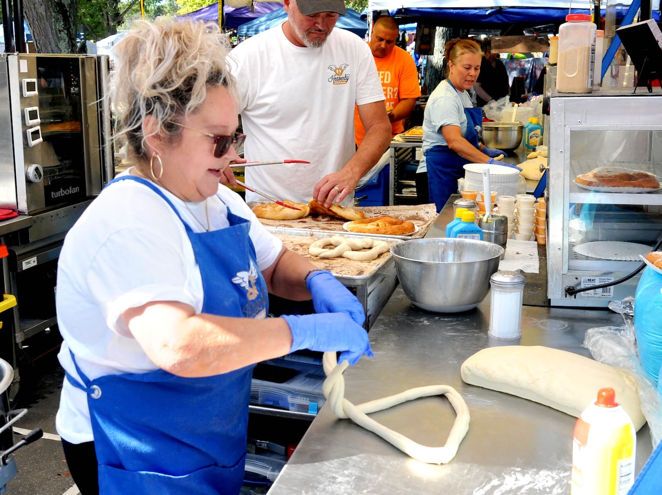 Did we spot you at the Germantown Pretzel Festival?