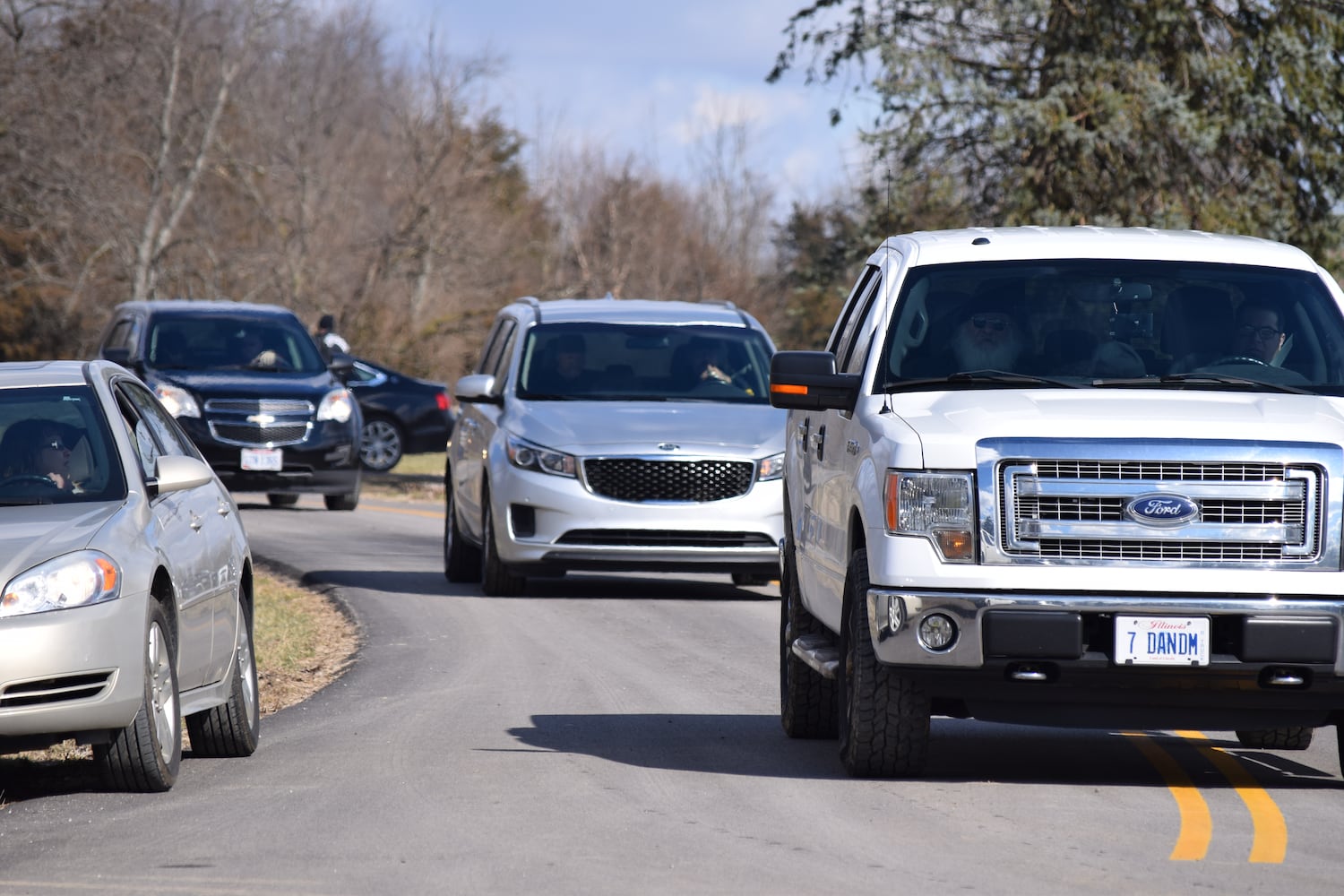 PHOTOS: Thousands of Outlaws attend motorcycle gang leaders funeral at Montgomery County Fairgrounds.