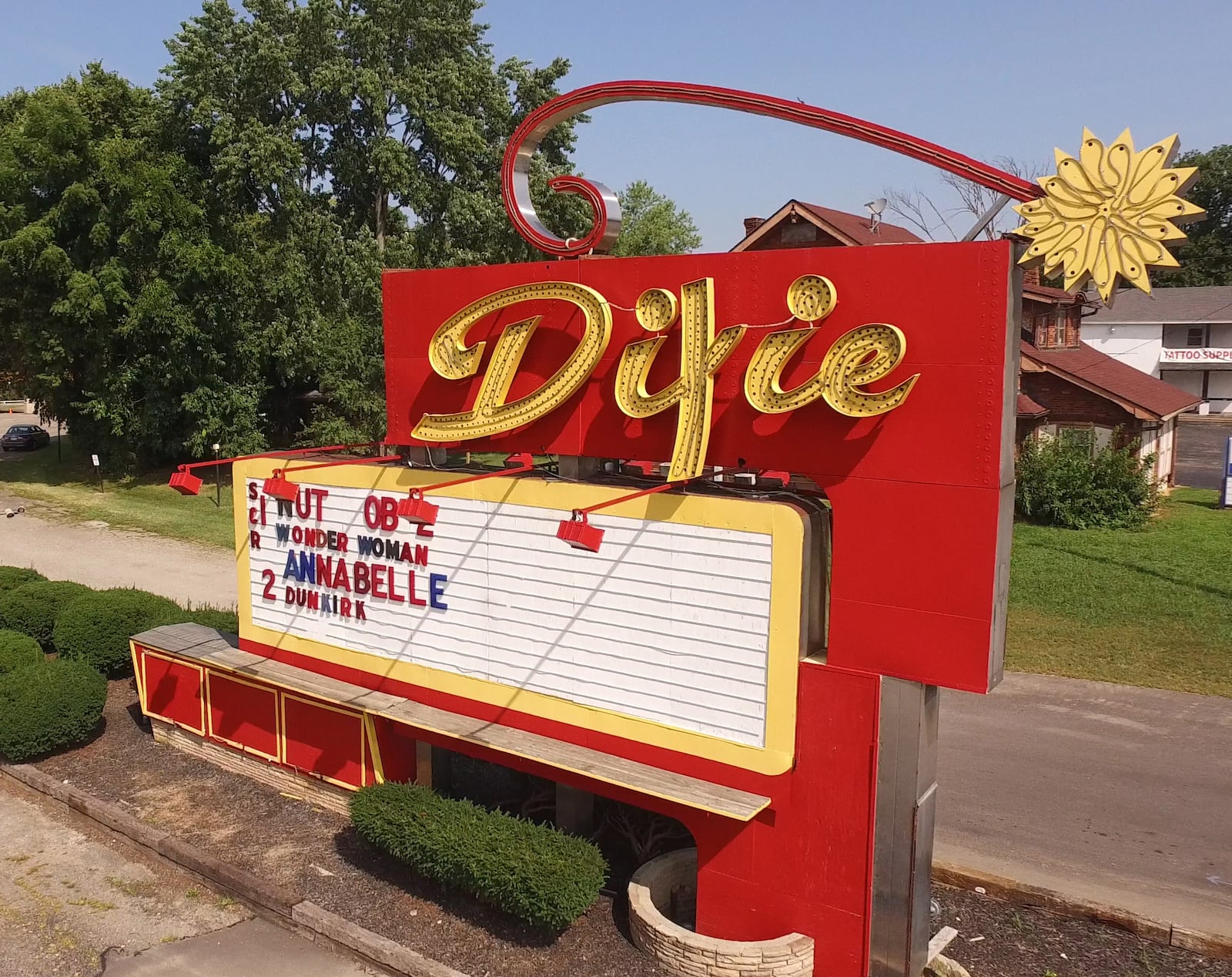 Dixie Twin Drive-In Theatre.  Dayton, Ohio.   TY GREENLEES / STAFF