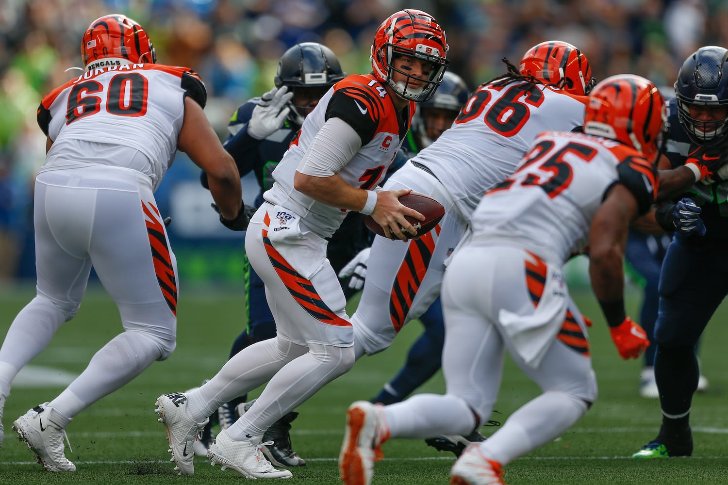 PHOTOS: Cincinnati Bengals lose season opener to Seattle Seahawks