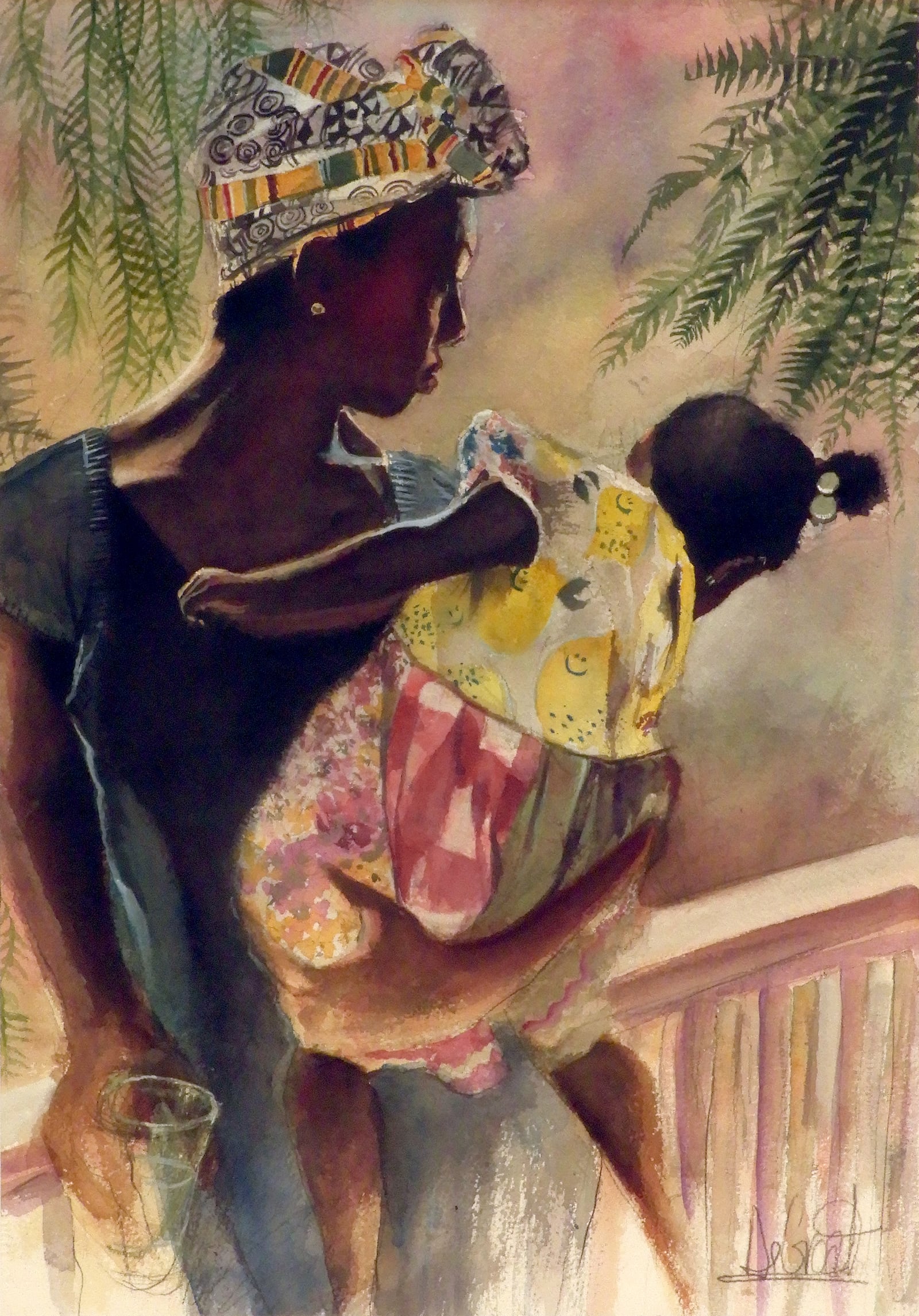 Greg DeGroat’s “Mother and Daughter.”  CONTRIBUTED