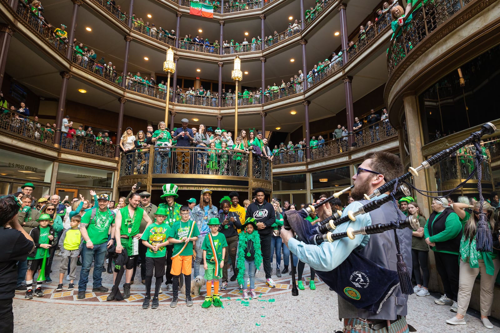 The annual St. Patrick's Day celebration in Cleveland. Photo by Matthew Shiffler. CONTRIBUTED