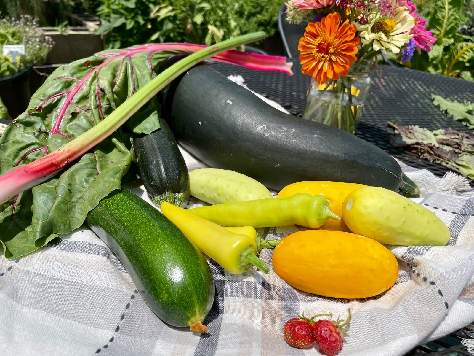 Possum Creek MetroPark has a pick-your-own flowers, produce and herb program on Wednesday nights. NATALIE JONES/STAFF