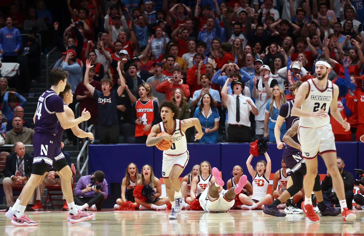 Dayton vs. Northwestern