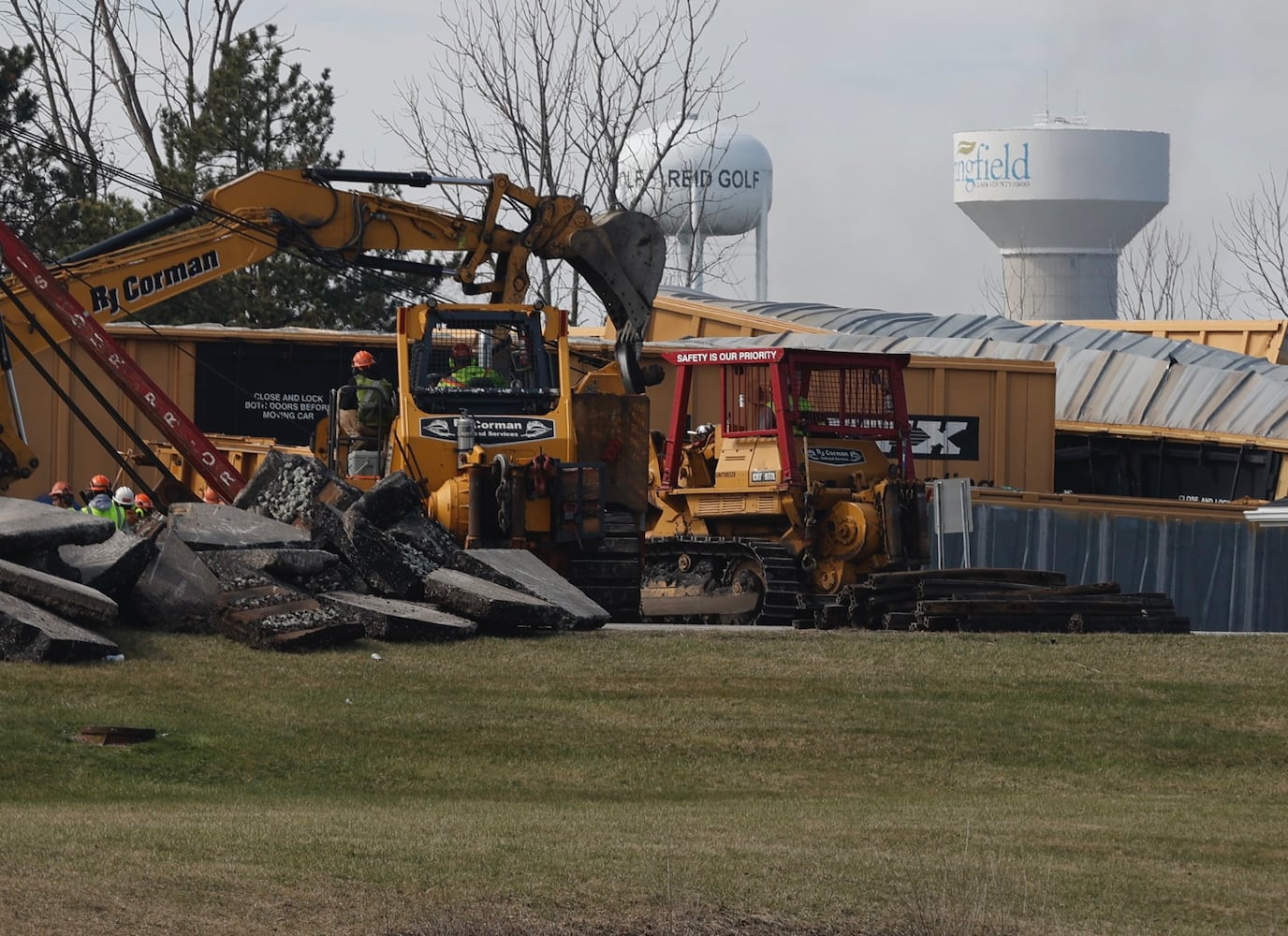 Clark County Train Derailment 