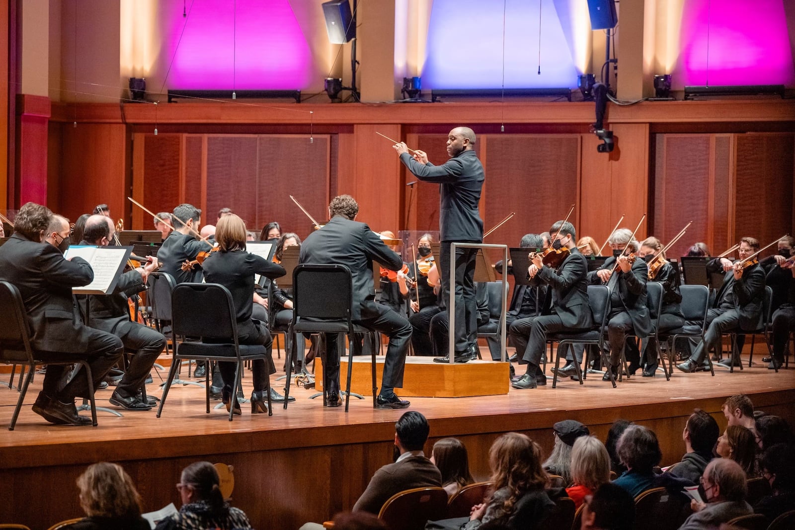 Conductor Kazem Abdullah debuted over the past year with Atlanta Symphony, Charlotte Symphony, Seattle Symphony, Los Angeles Opera and Lyric Opera of Chicago. CONTRIBUTED