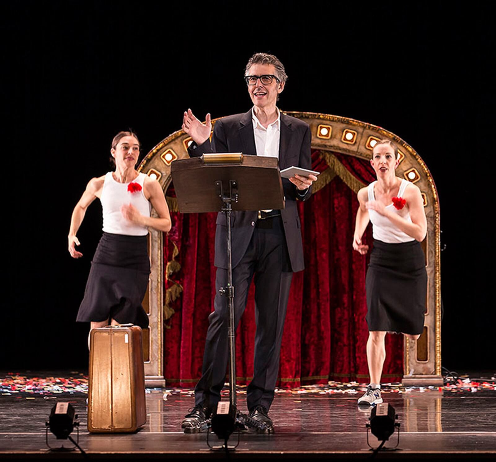 Ira Glass is coming back to Dayton. He is seen here from the In  “Three Acts, Two Dancers, One Radio Host,” pieces. He is  from the long-running radio show and podcast “This American Life.”